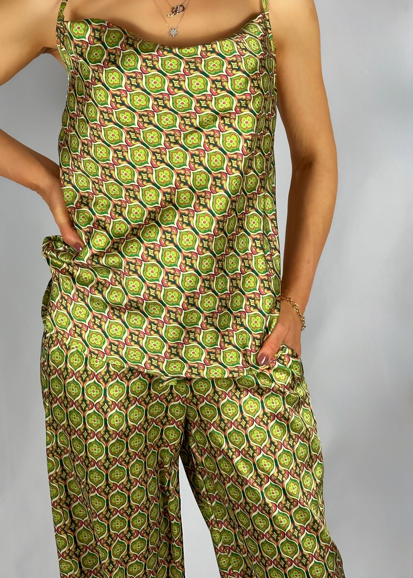 Pantalone fantasia 19673 in twill
