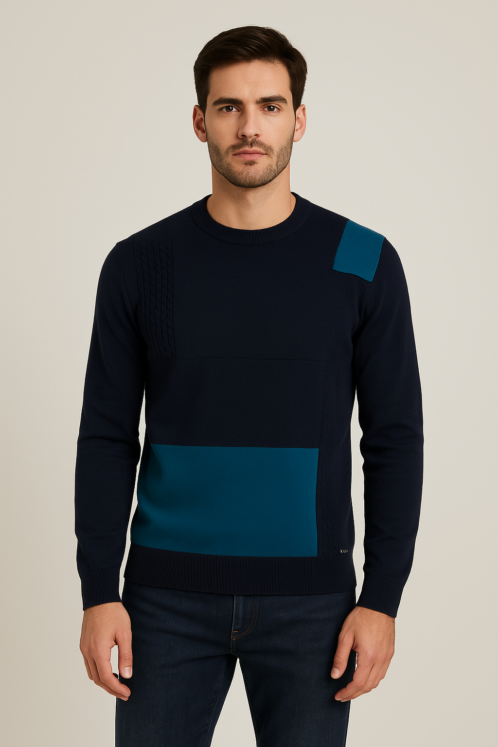 Pull g/c patchwork viscosa