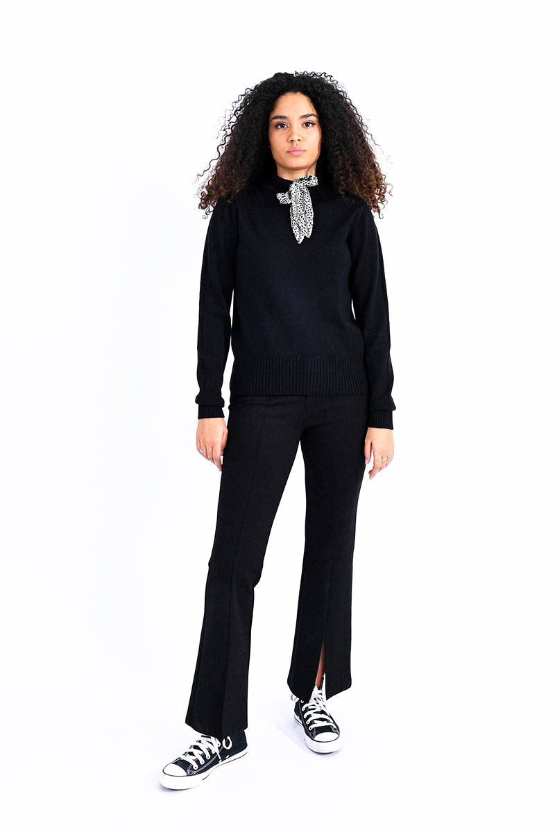 MAGLIONE NERO ELB872BN NERO