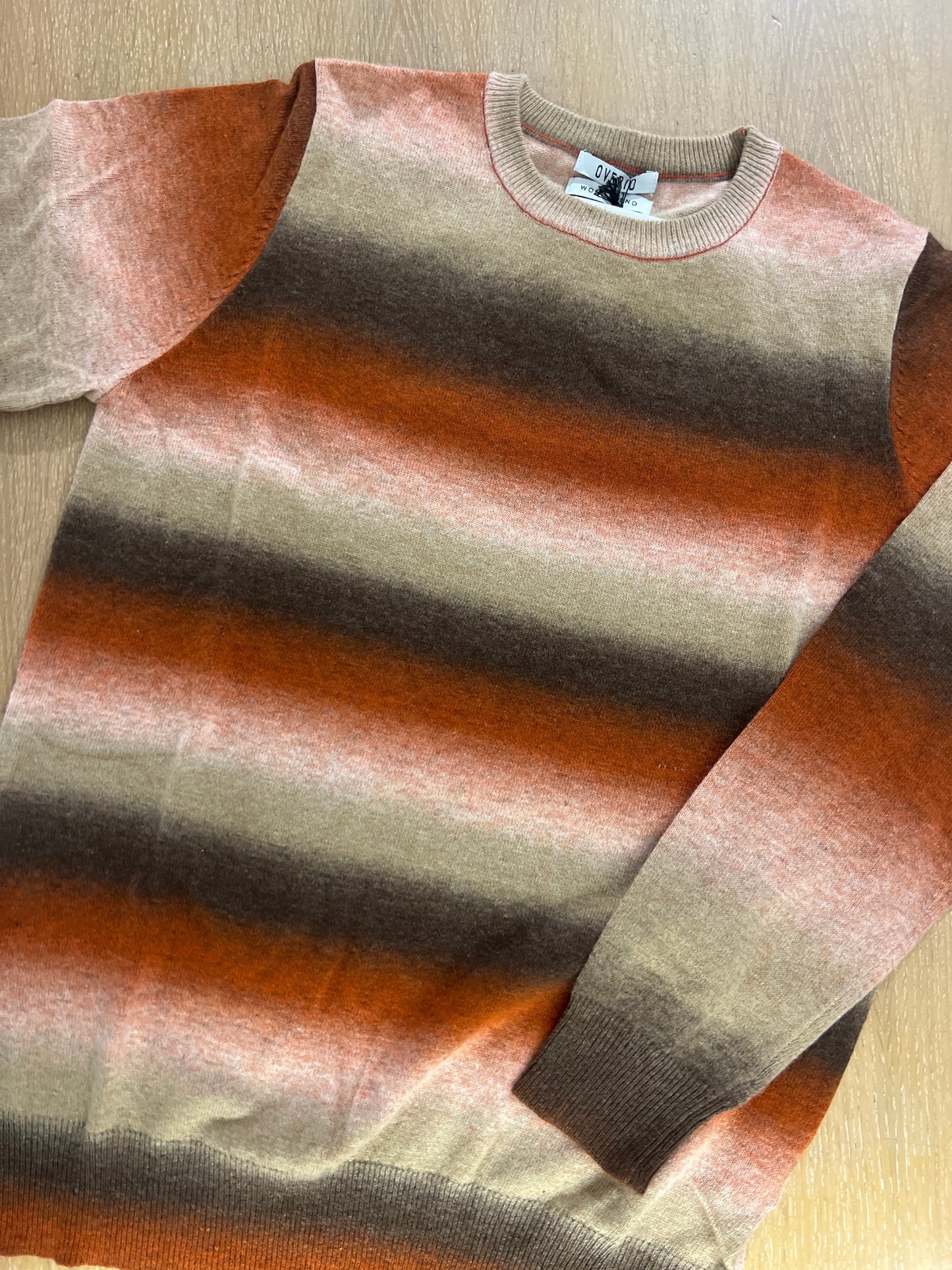 Maglia g/c riga multicolor