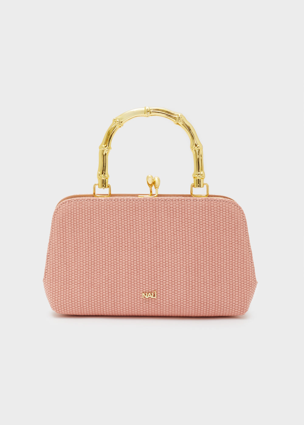 Borsa rigida a mano tessuto