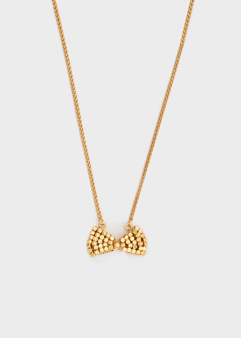 Collana pendente con fiocco
