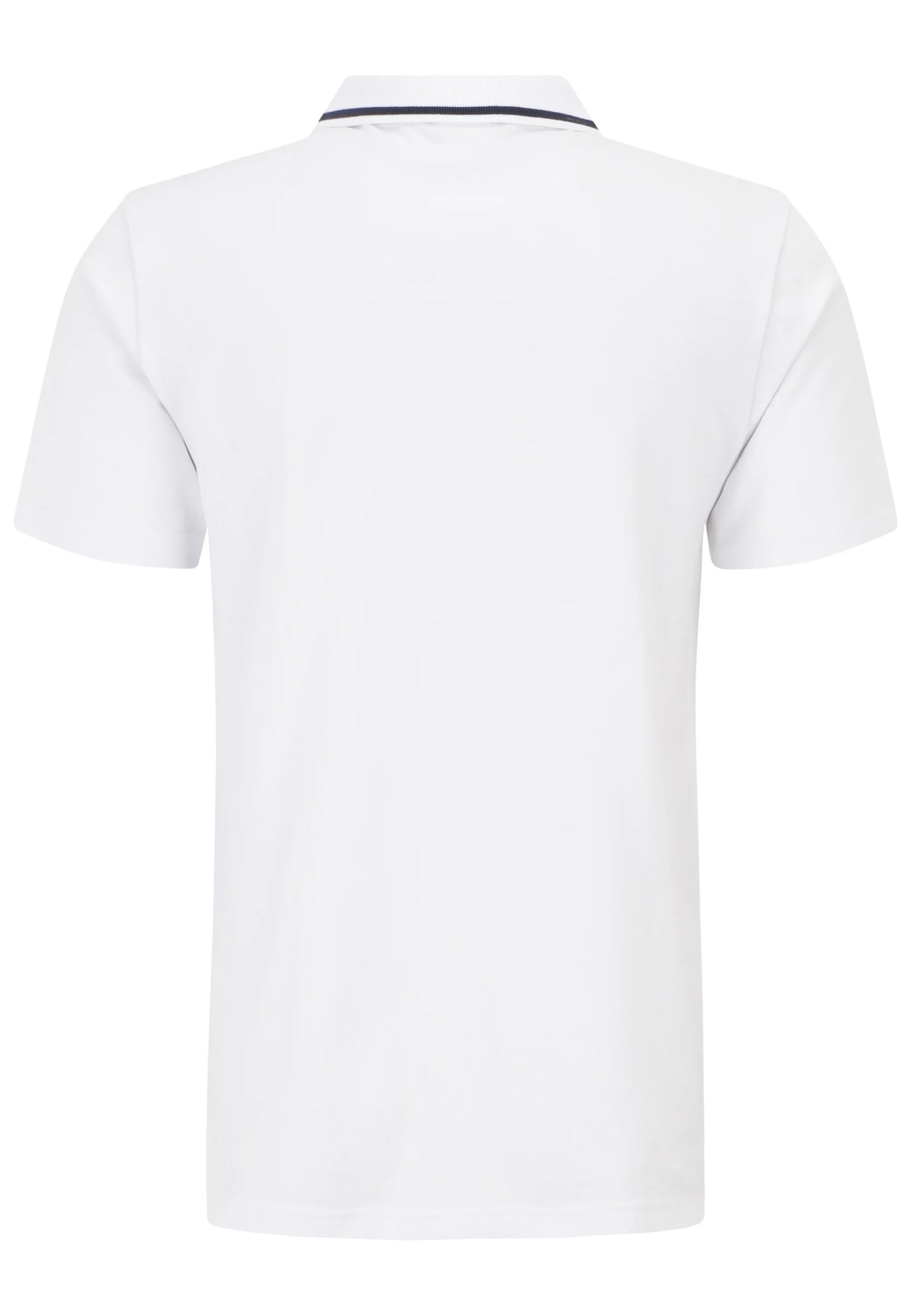 Polo leitmeritz bianco con logo