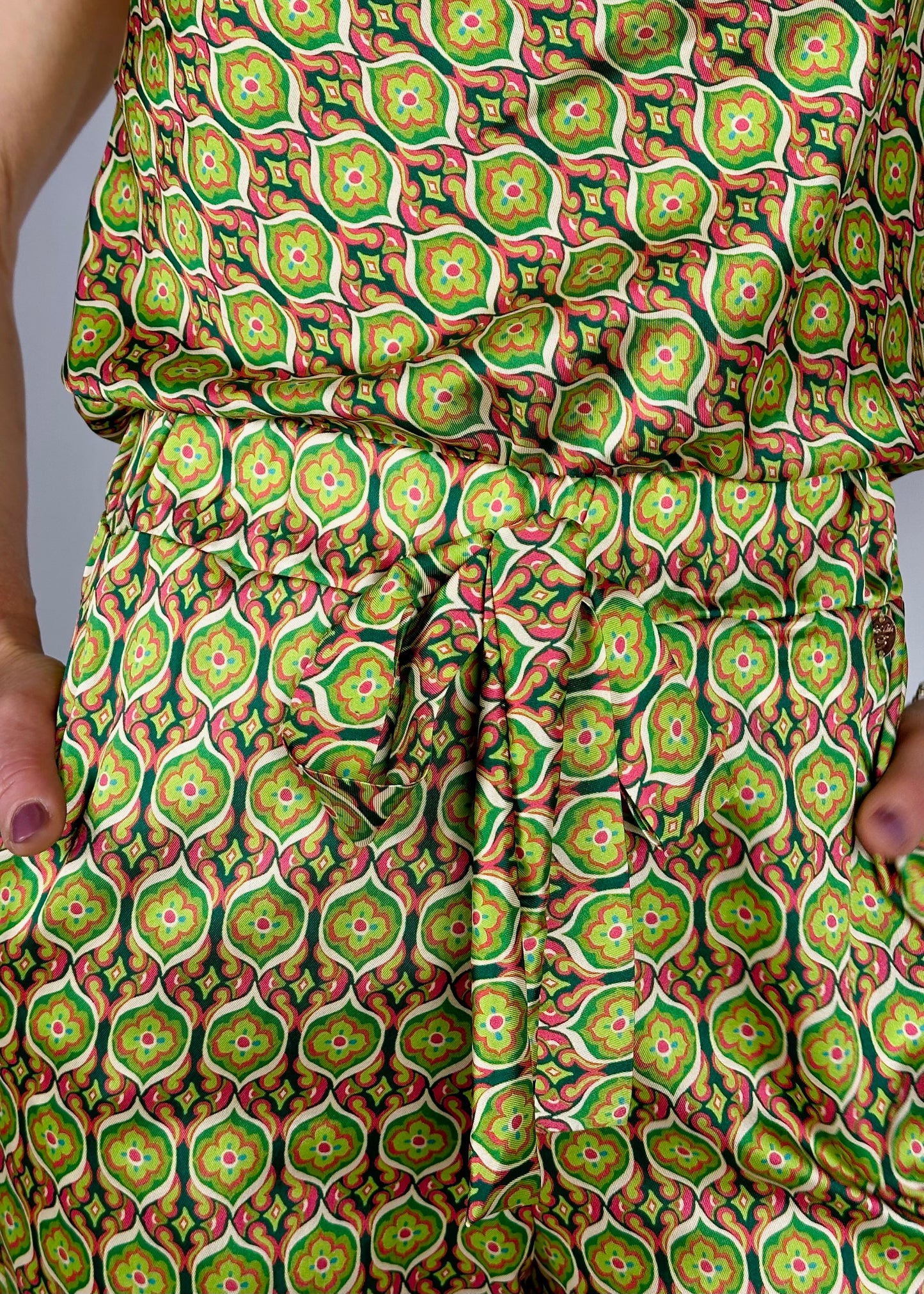 Pantalone fantasia 19673 in twill