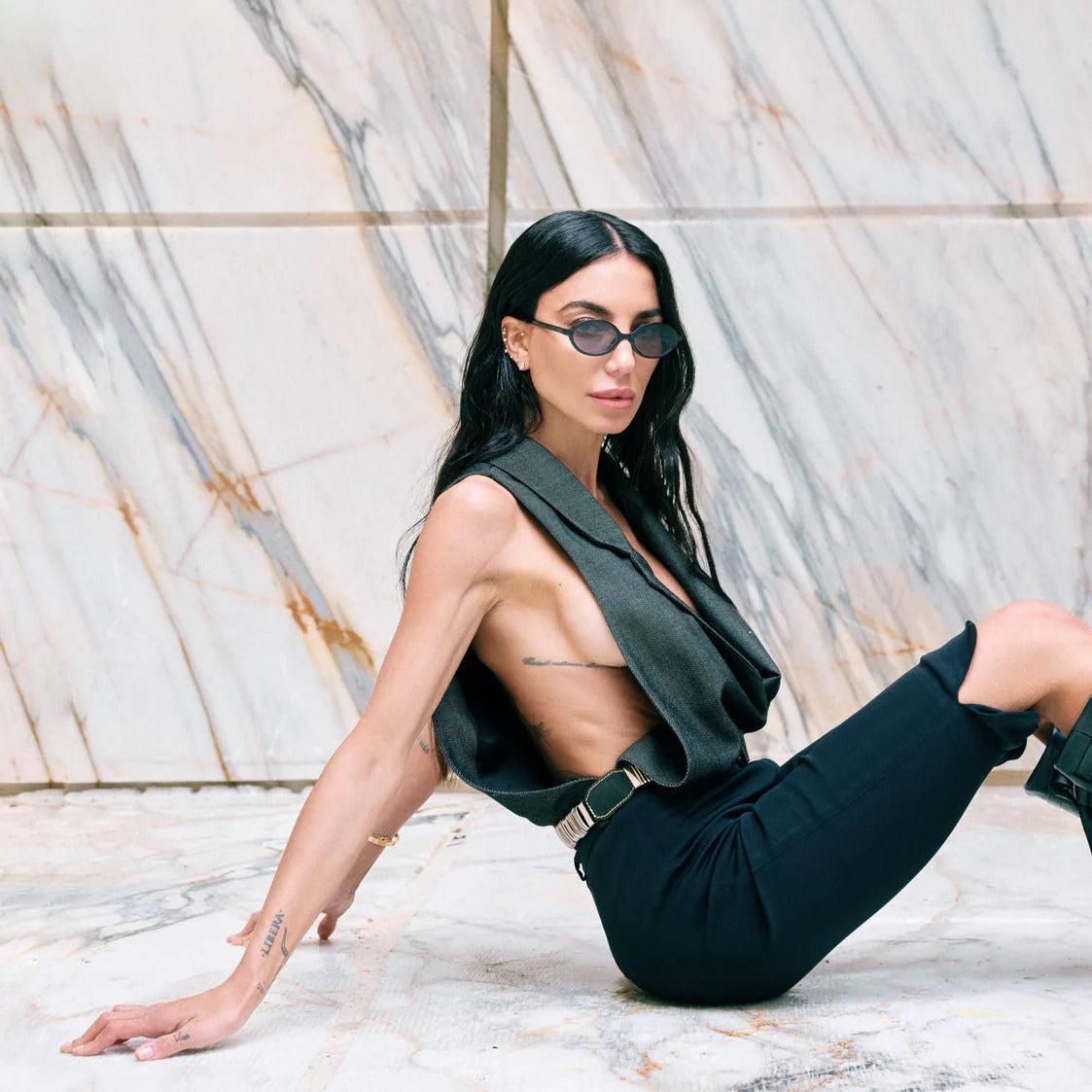 Occhaili da sole os sunglassess Tokio Nero
