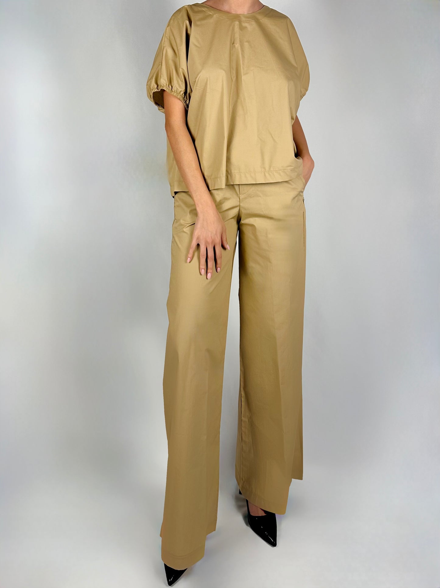 Blusa drenyth miele