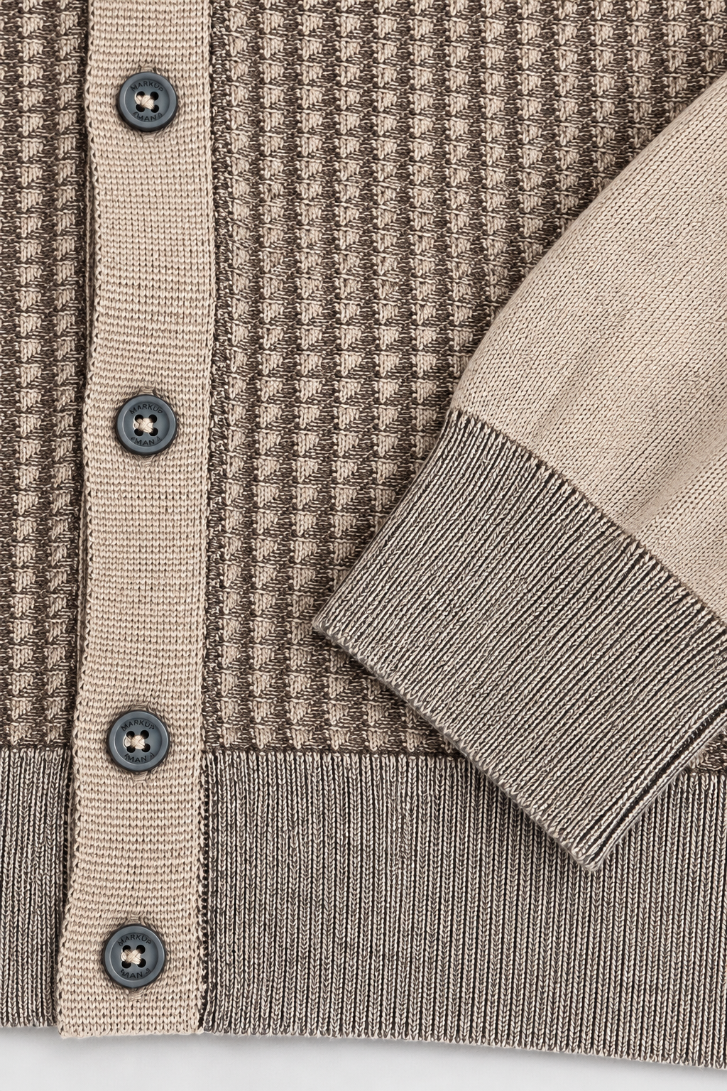 Camicia M/L punto bicolor