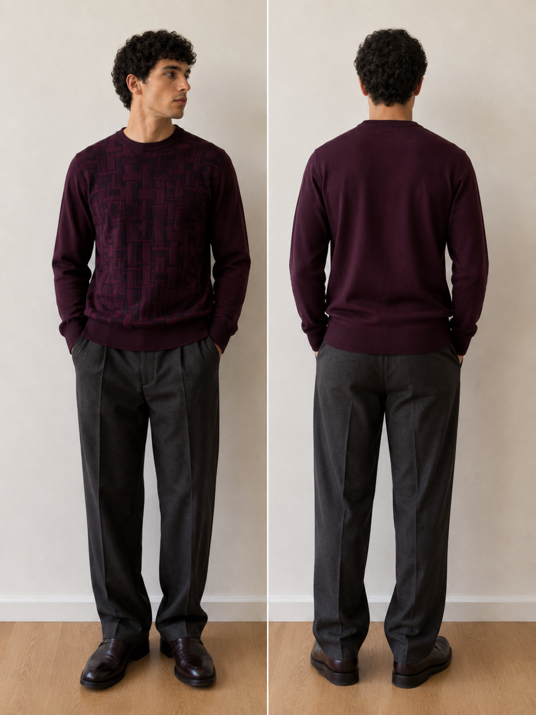 Pull girocollo punto vanise'