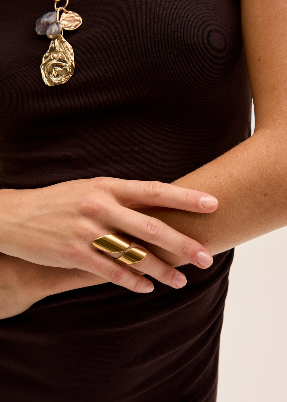 Anello a fascia doppio