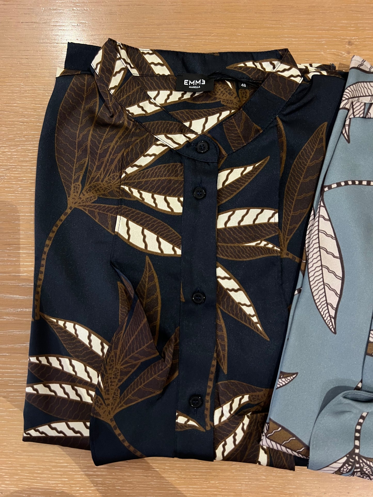 Camicia Neon twill poliestere stamp