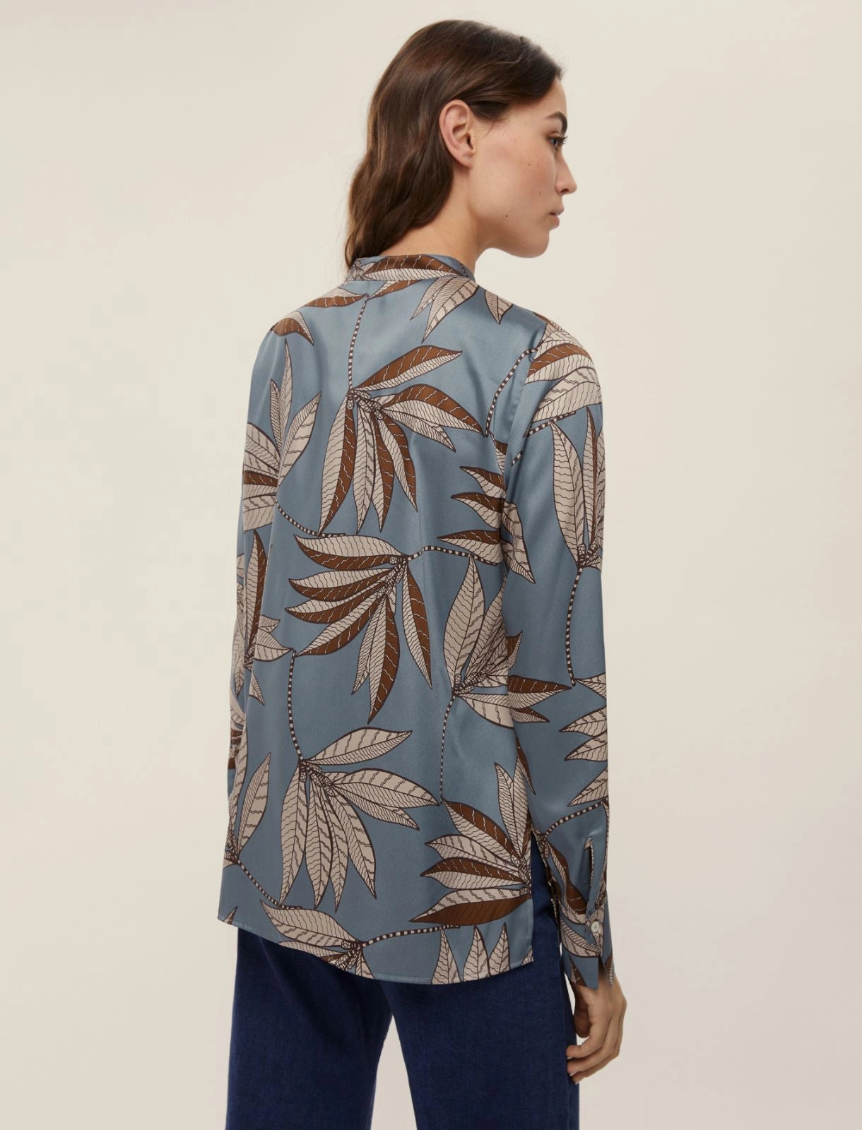 Camicia Neon twill poliestere stamp