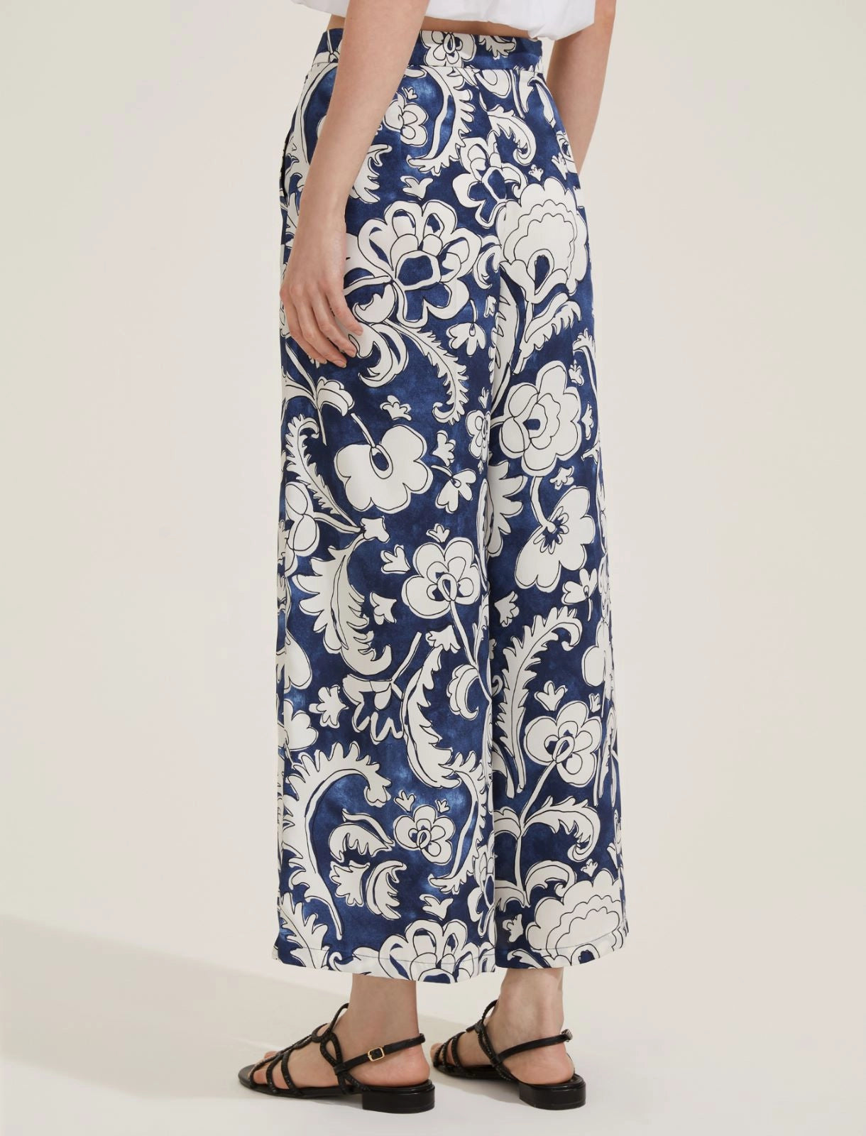 Pantalone Emme Marella albi fiore