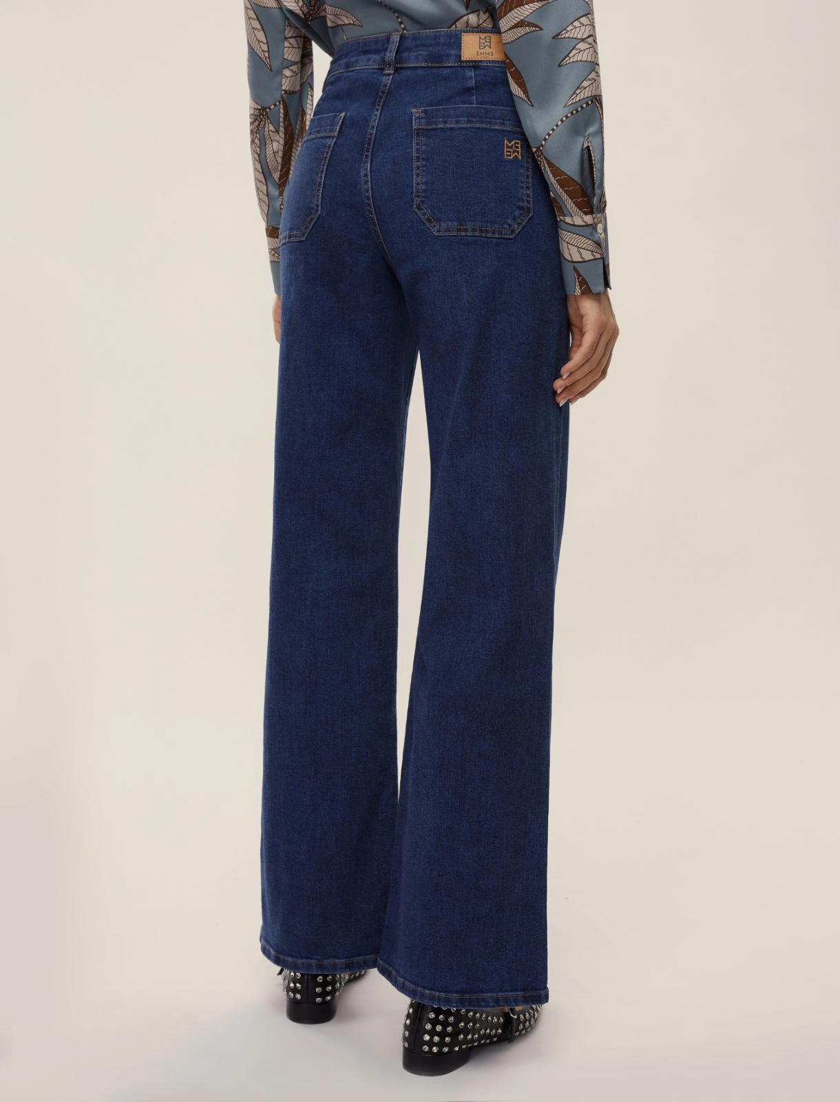 Pantalone Palma Denim stretch