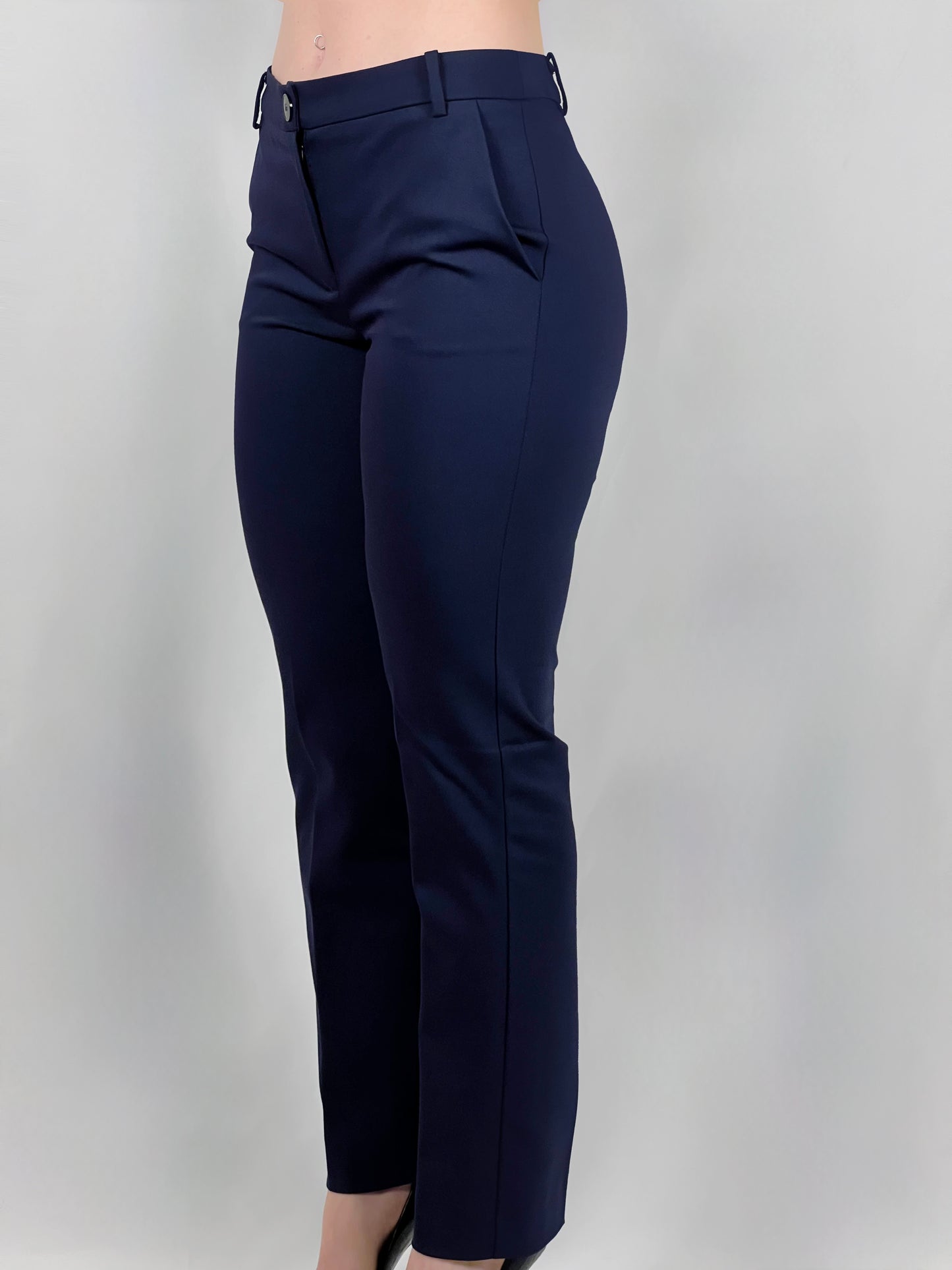 Pantaloni Valenza blu notte