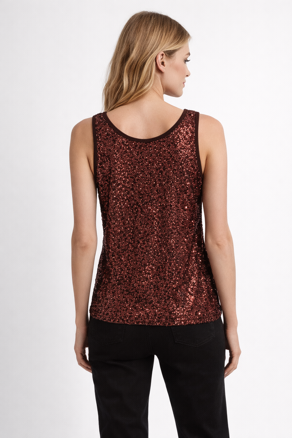 Canotta pailettes