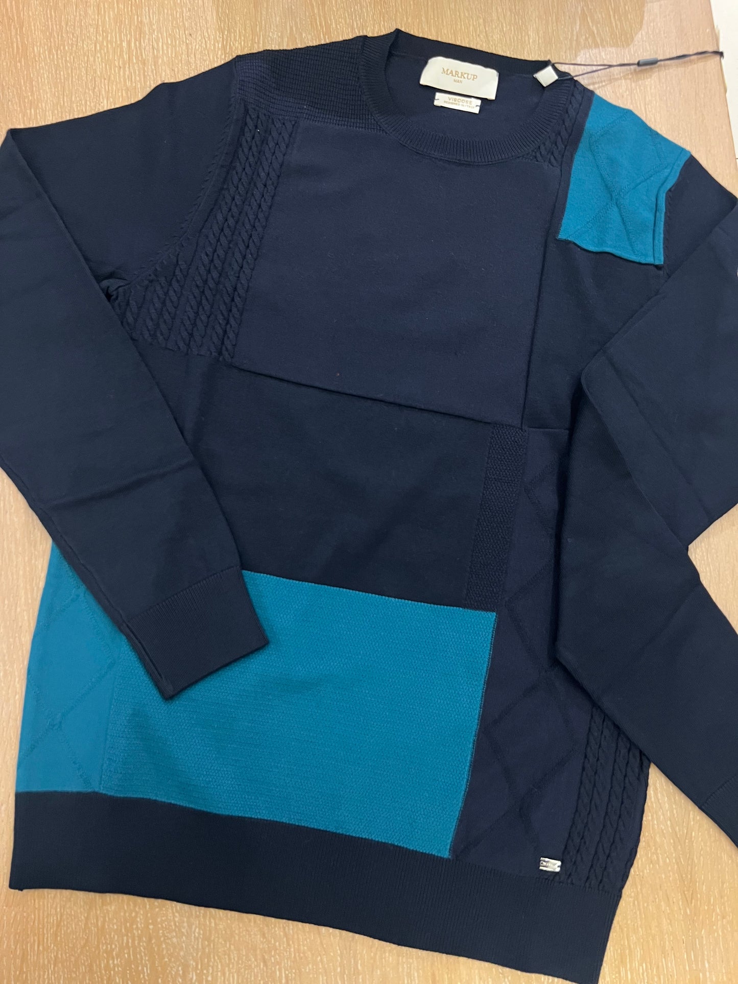 Pull g/c patchwork viscosa