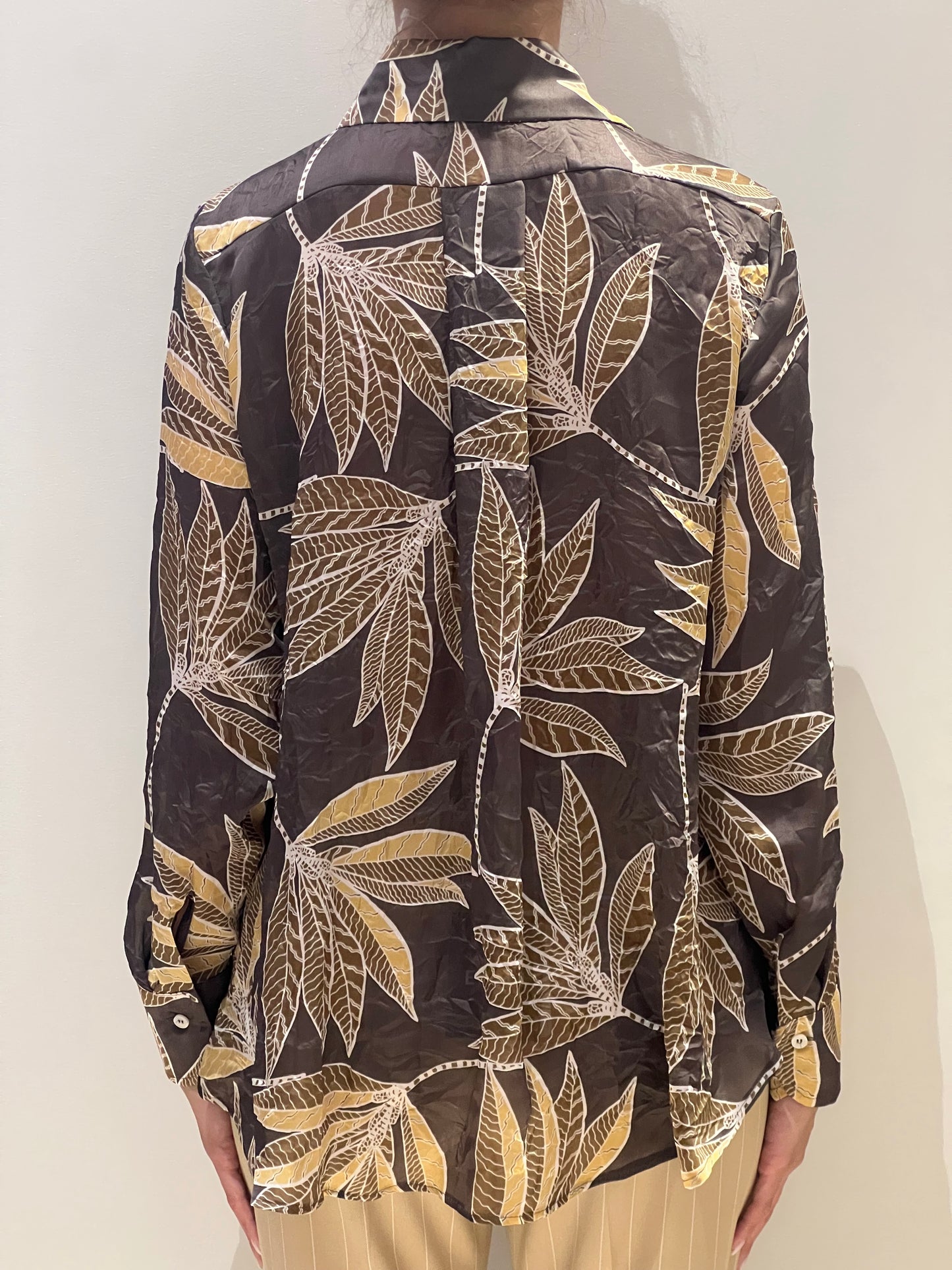 Camicia Facella raso chiffon stamp