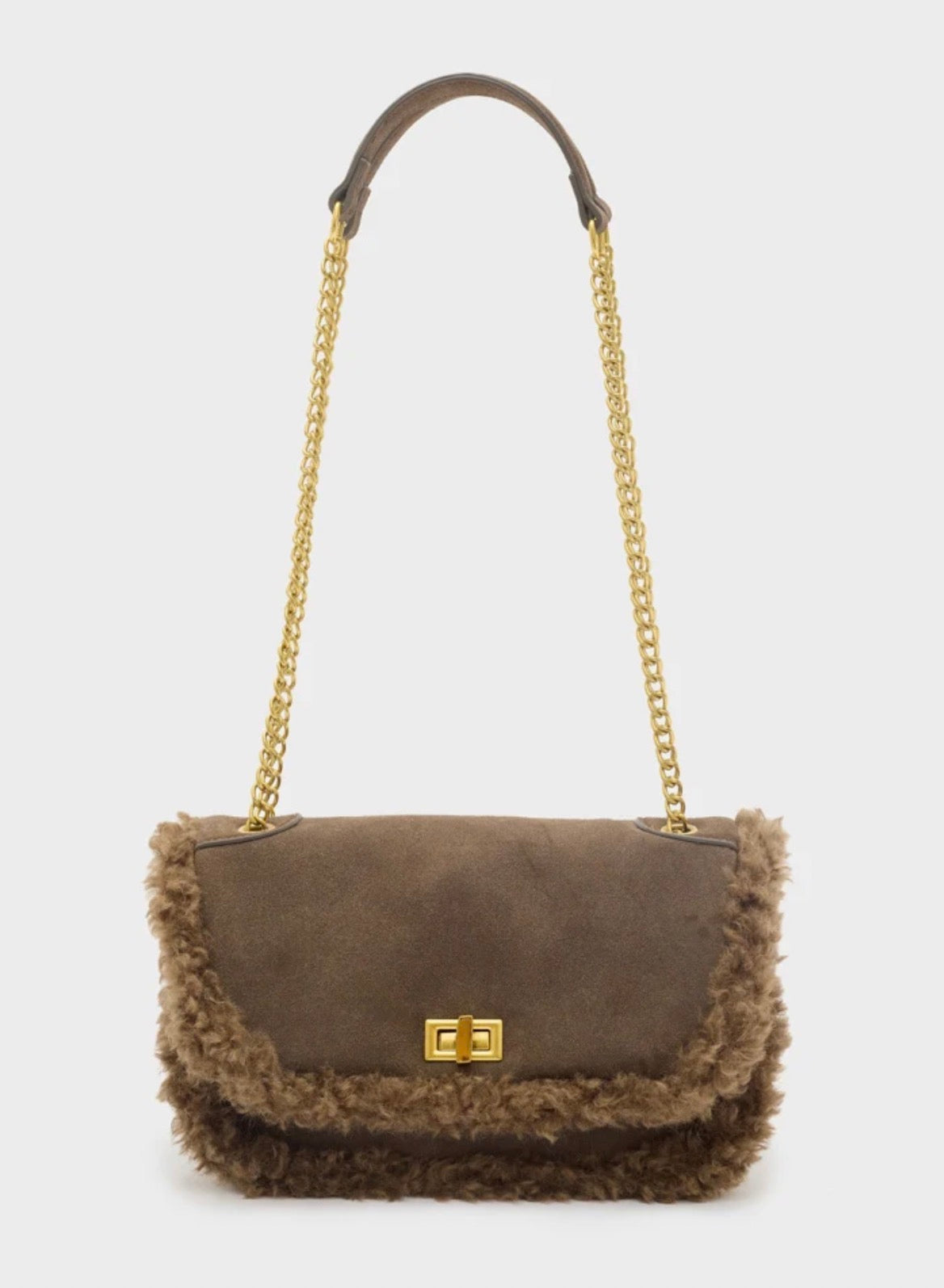 BORSA ERIN A SPALLA TORTORA