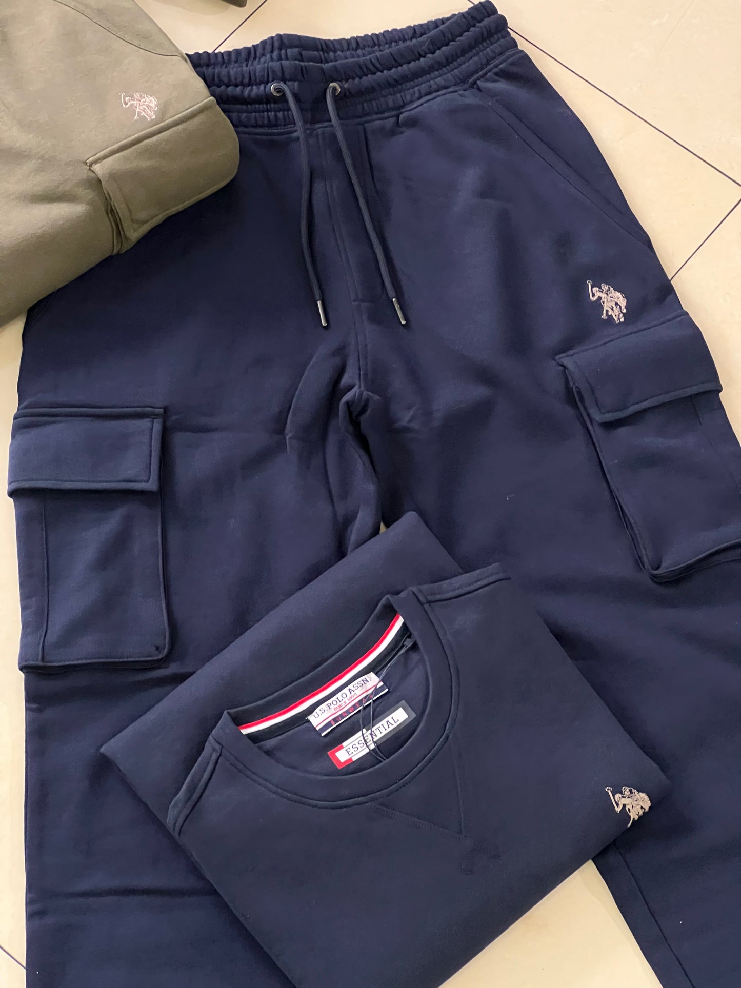 Pantalone Laz felpa cargo