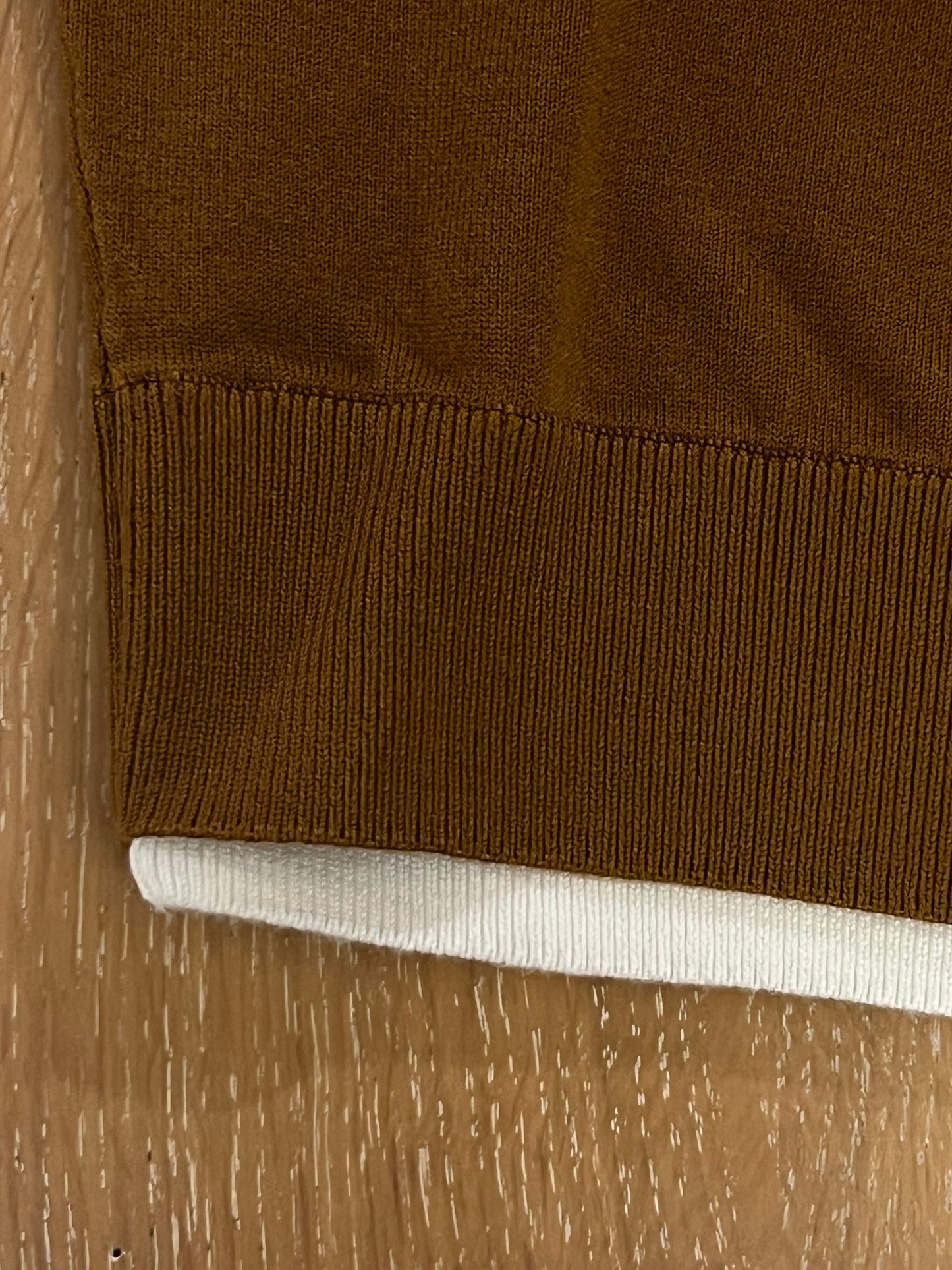 Maglia g/c c/contrasto