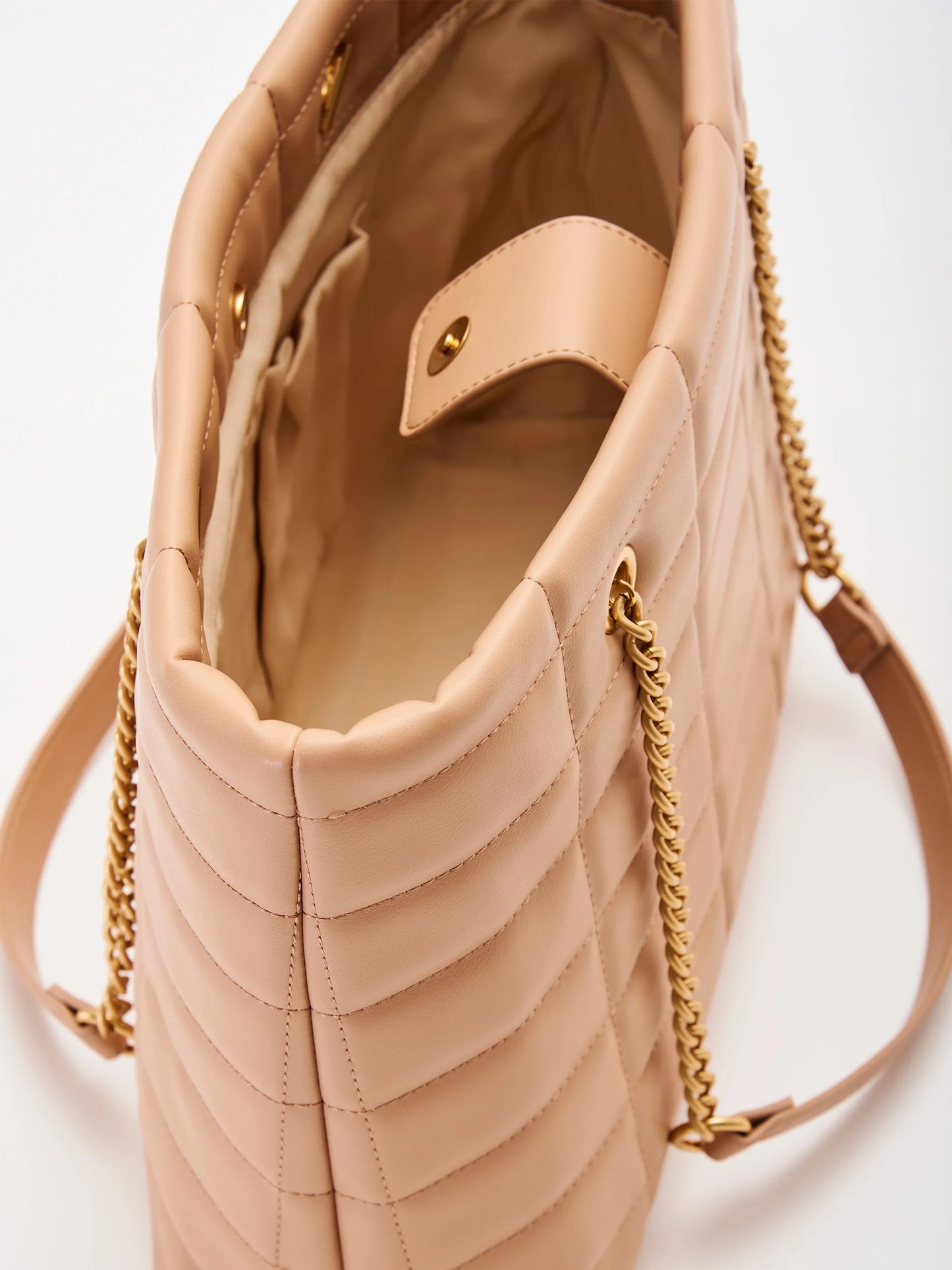 Borsa maxi manhattan bag beige