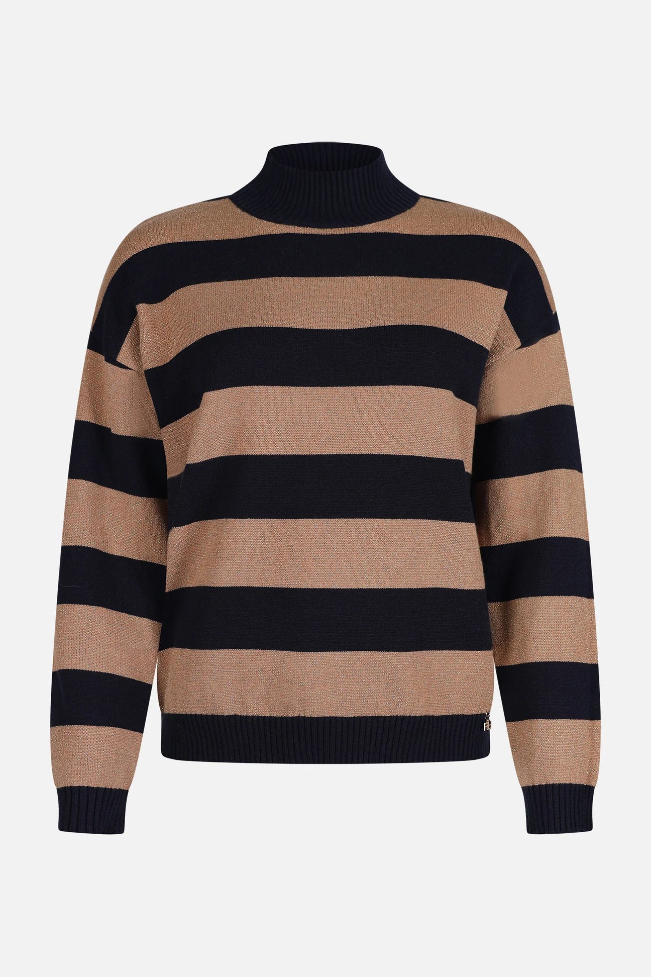 Maglia contrasti lurex