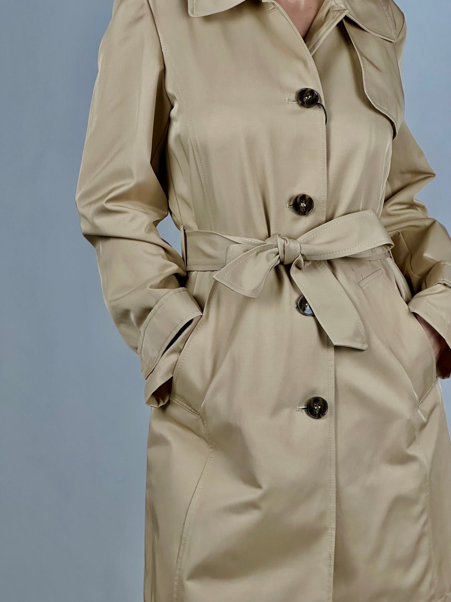 Trench monopetto regular