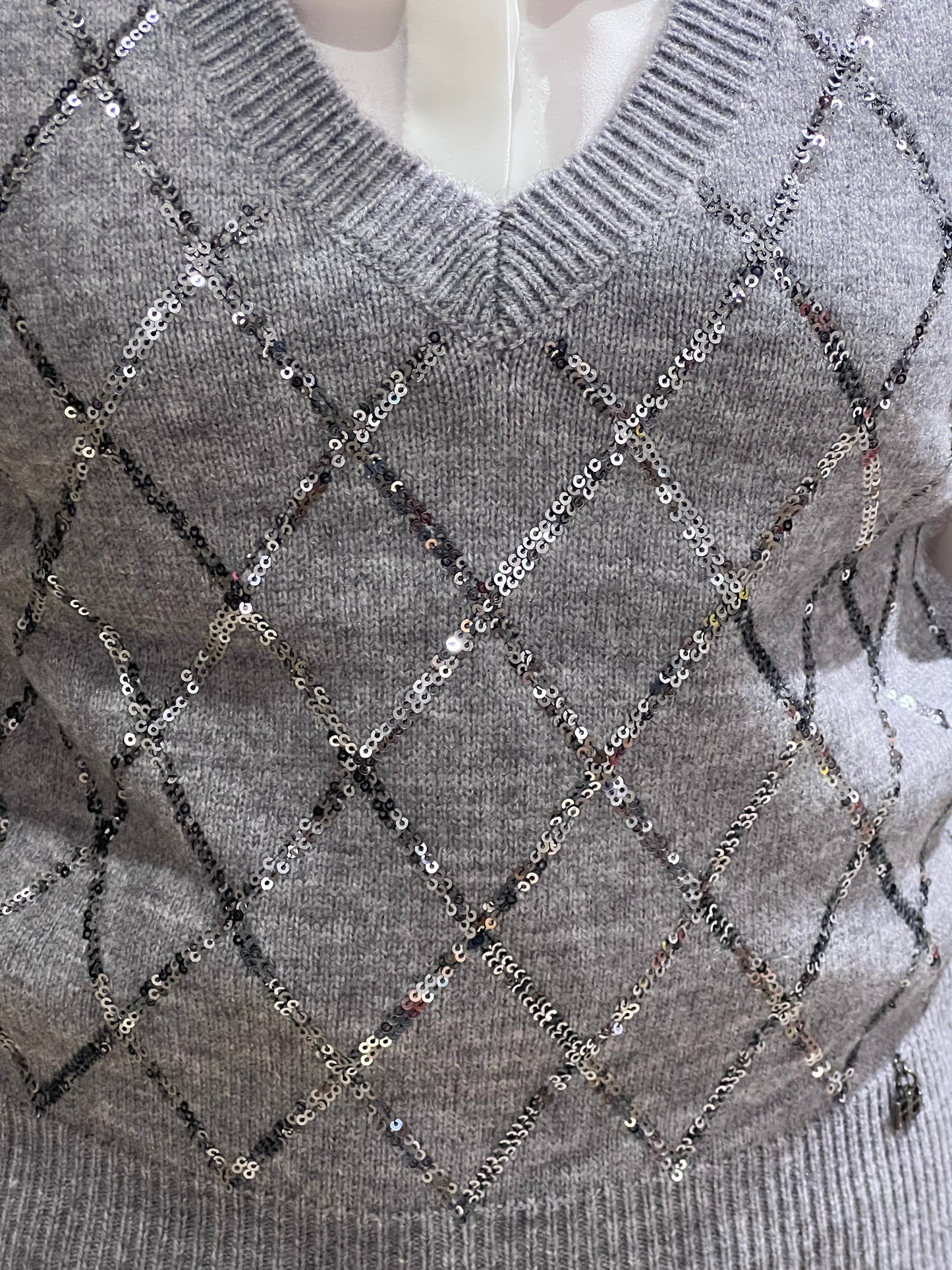 Gilet scollo a v