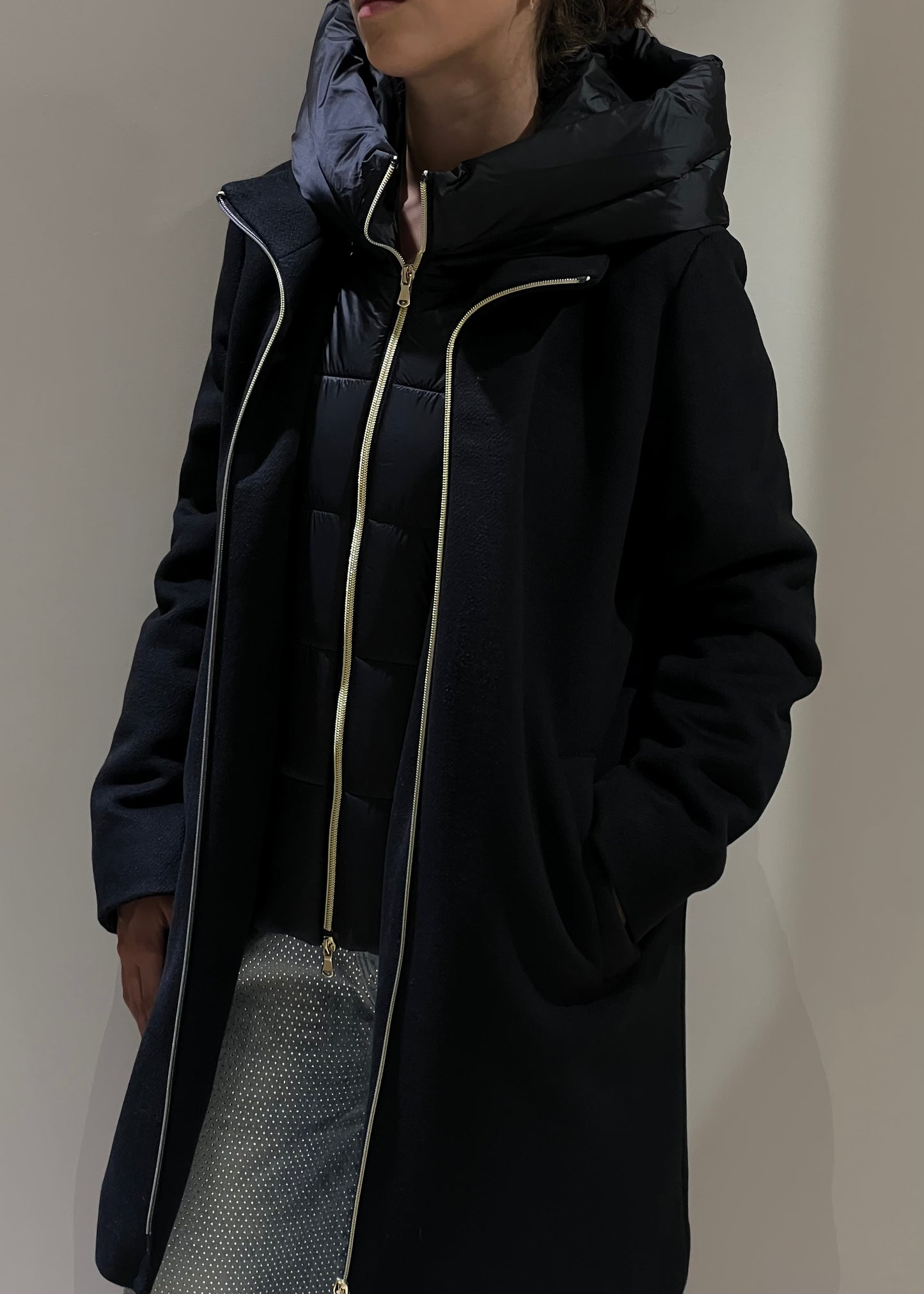 Cappotto Bacio Iimbottito lungo