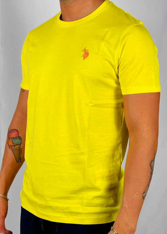 T-shirt Luca gialla