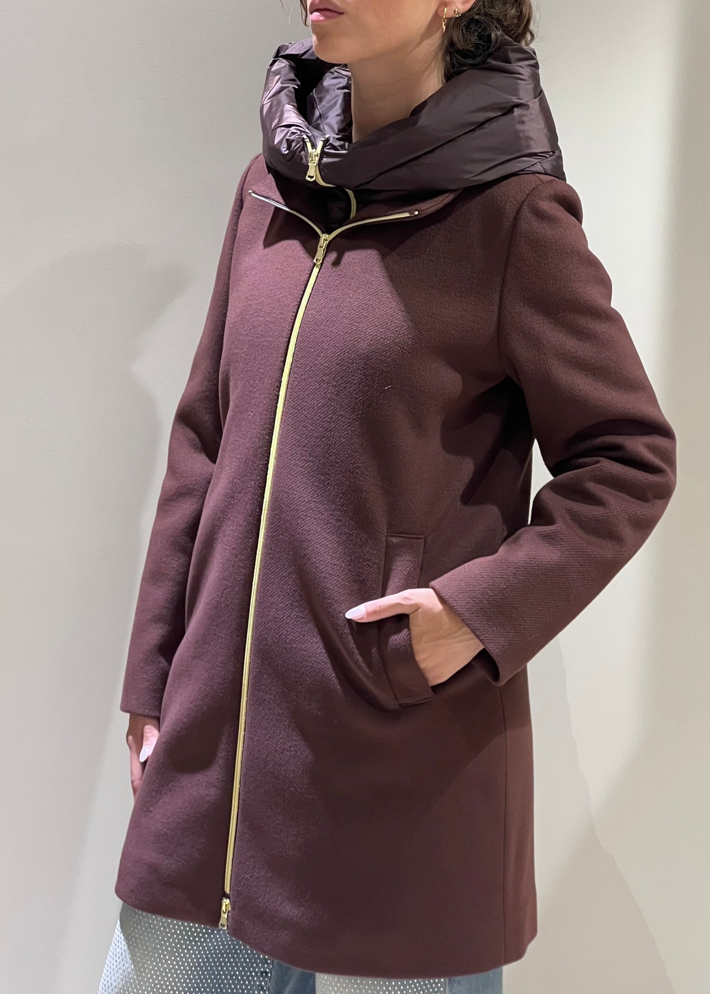 Cappotto Bacio Iimbottito lungo