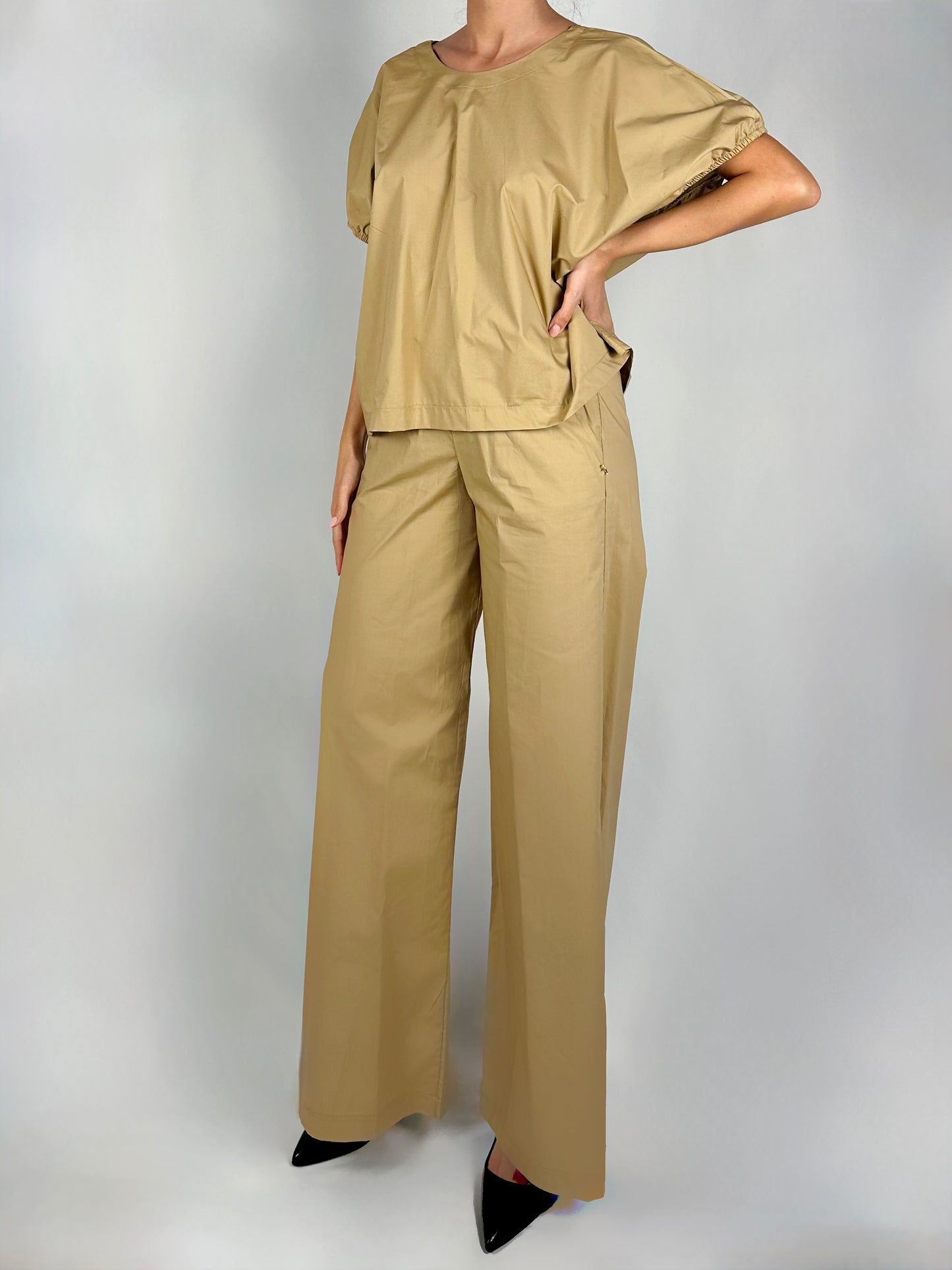 Blusa drenyth miele