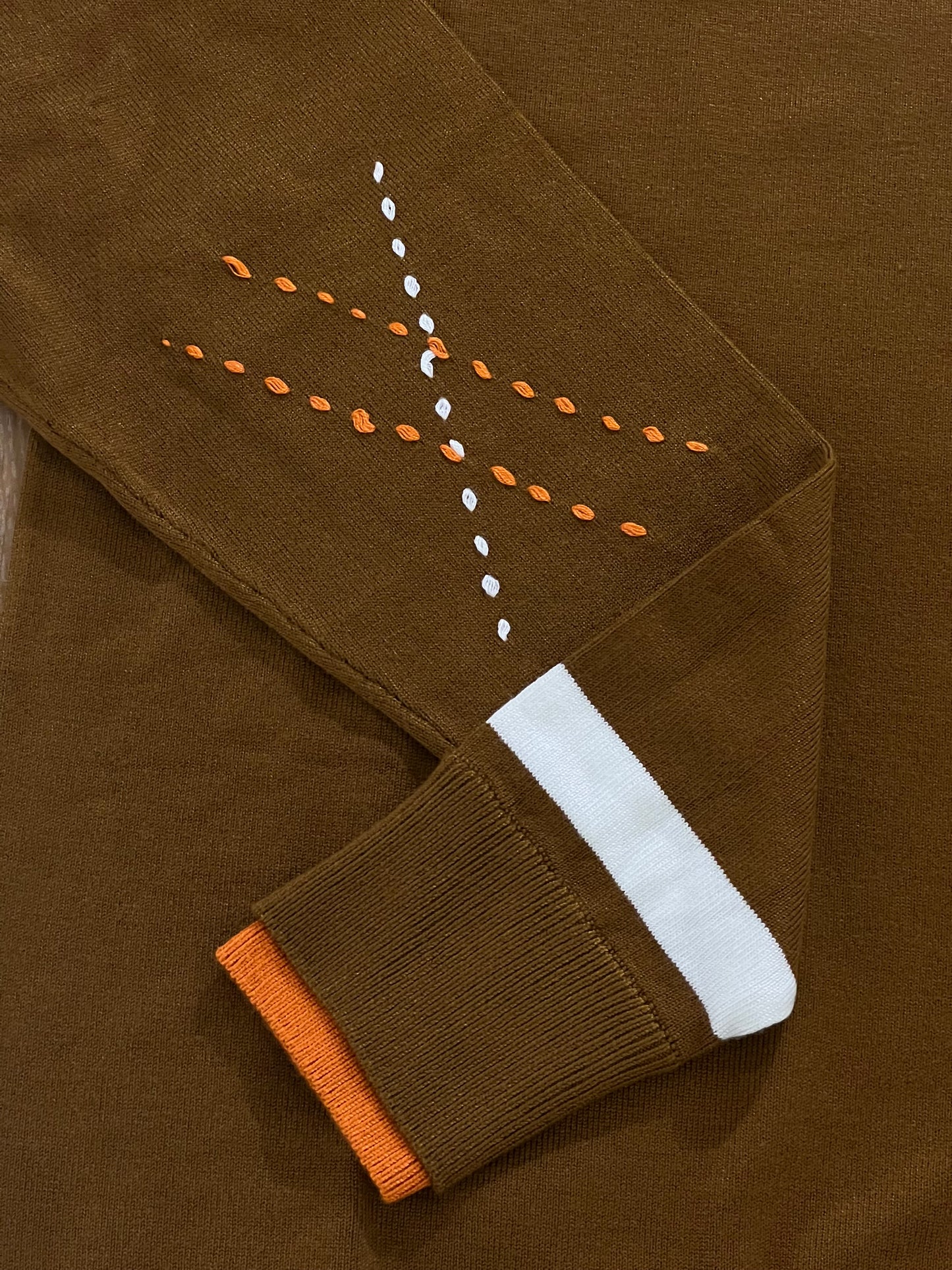Maglia g/c c/contrasto
