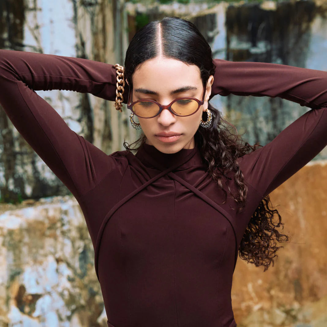 Occhaili da sole os sunglassess Tokio Vino.