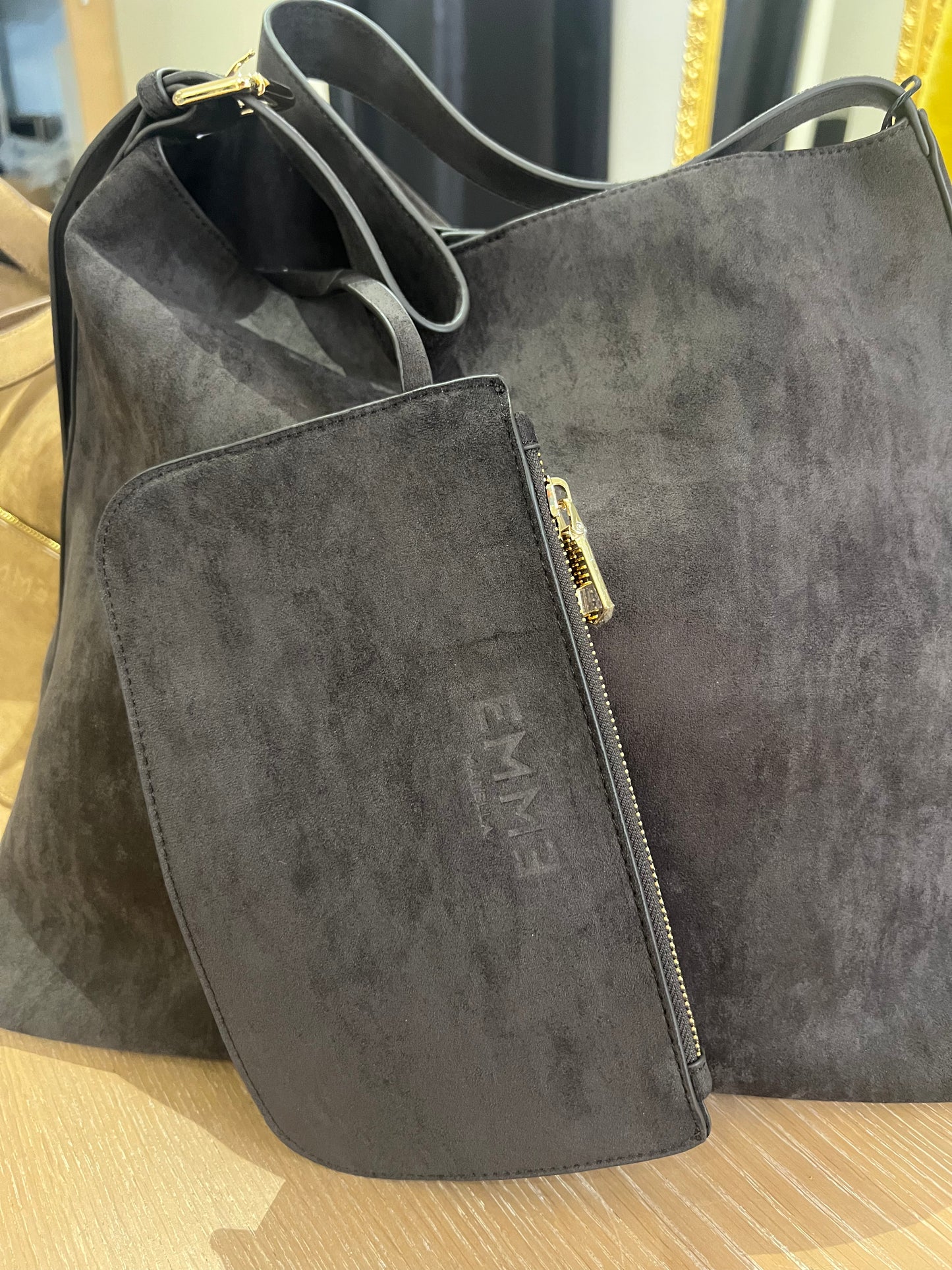 Borsa Adelio effetto camoscio