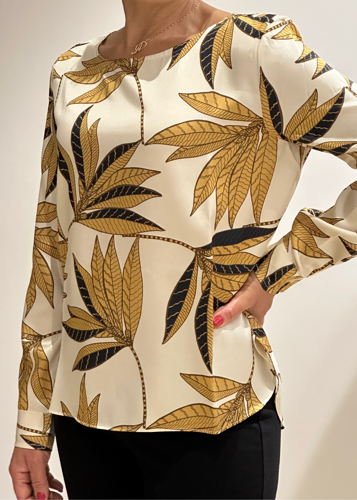Camicia Jimco twill poliestere stamp