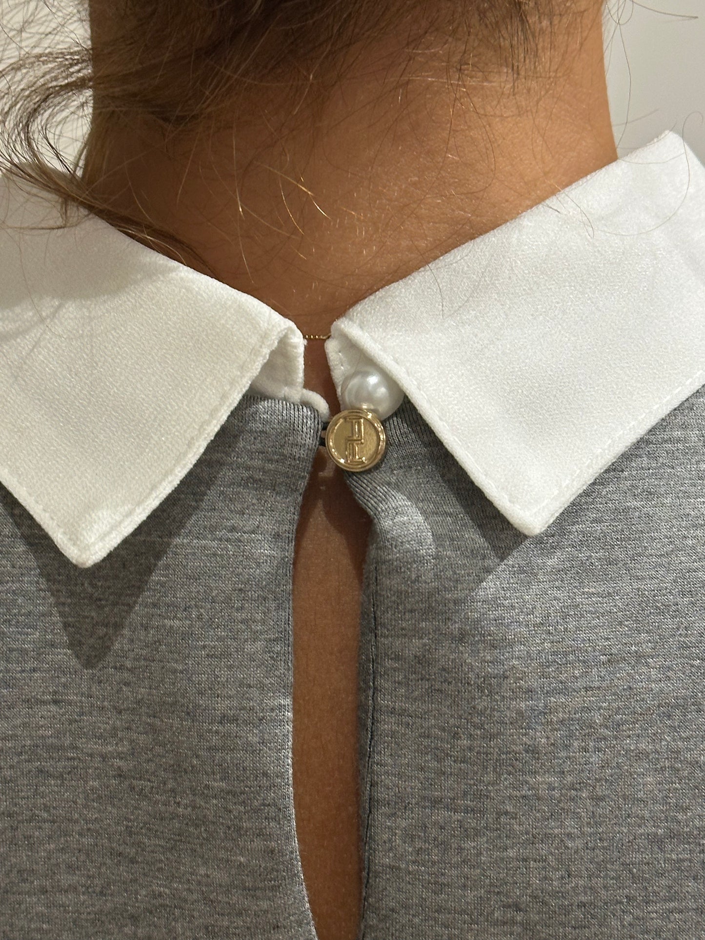Maglia applicazione al collo
