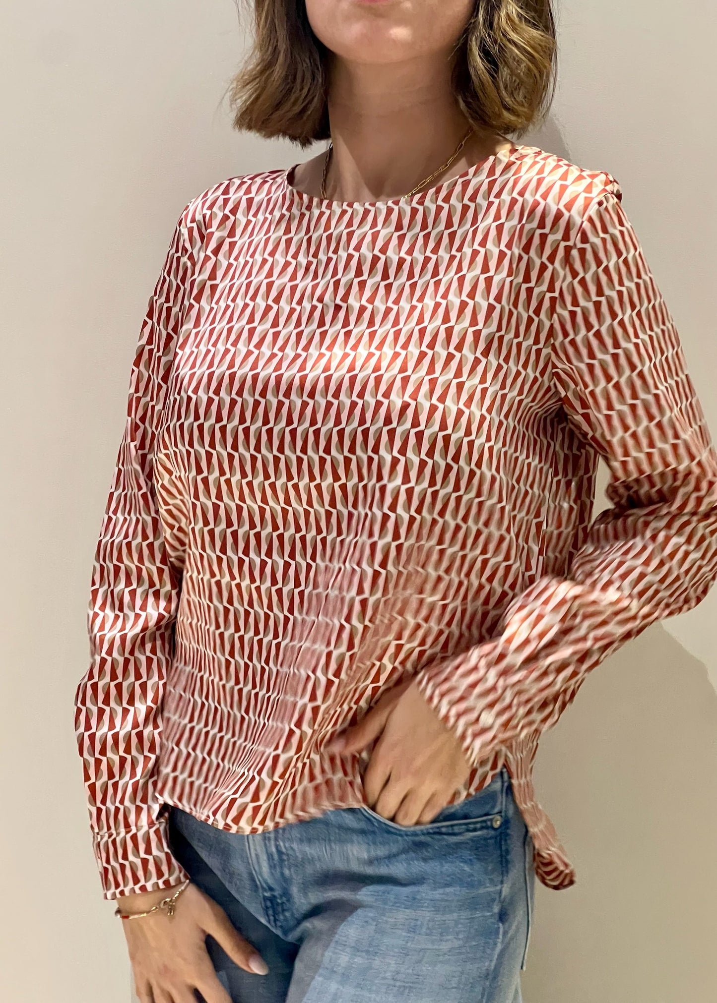 Camicia Emme Marella young geometria