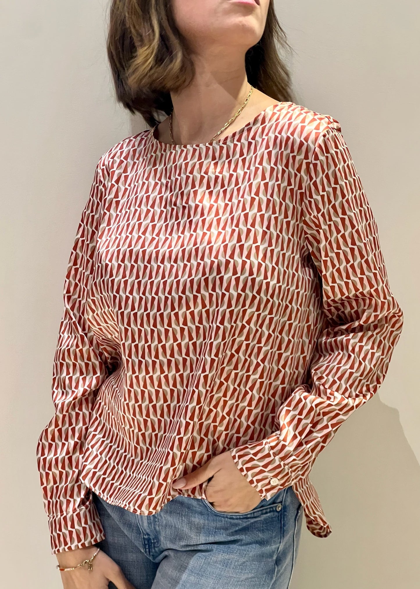 Camicia Emme Marella young geometria