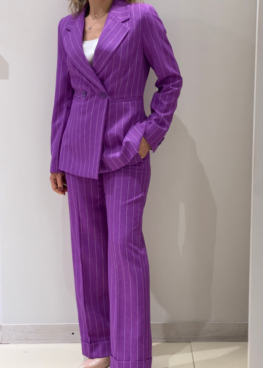 Pantalone Emme Marella agra2 gessato