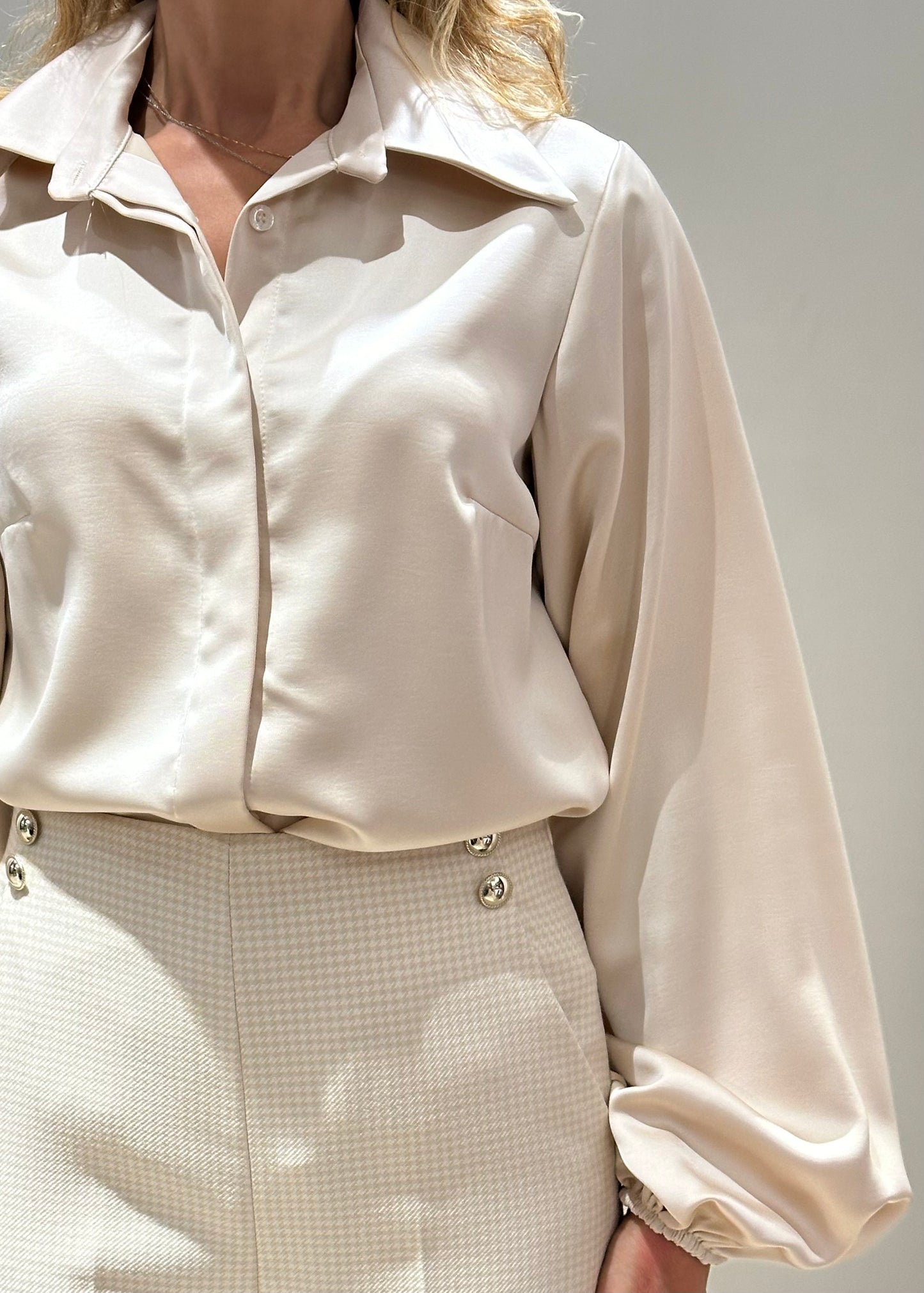Camicia crema