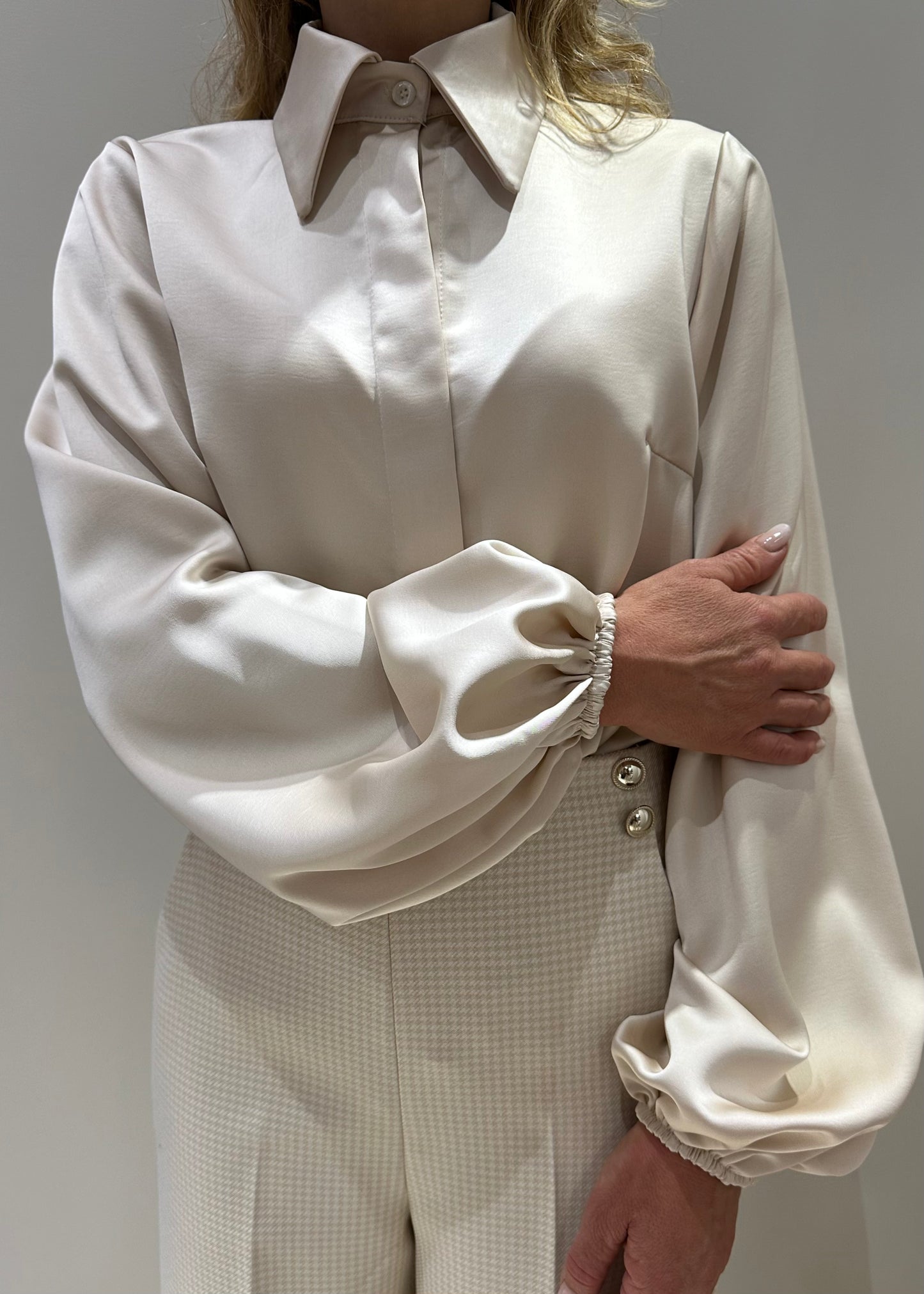 Camicia crema