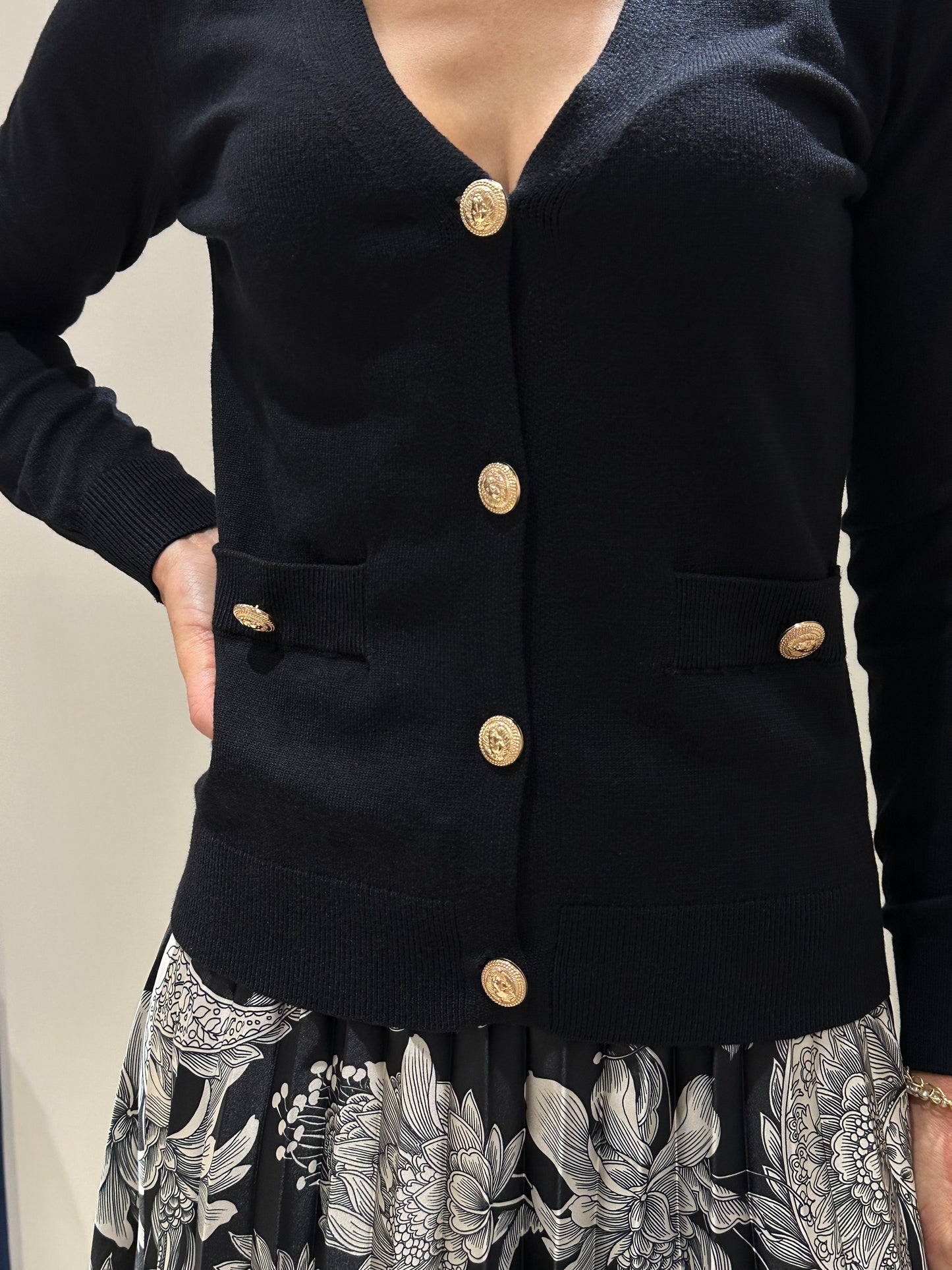 Cardigan nero