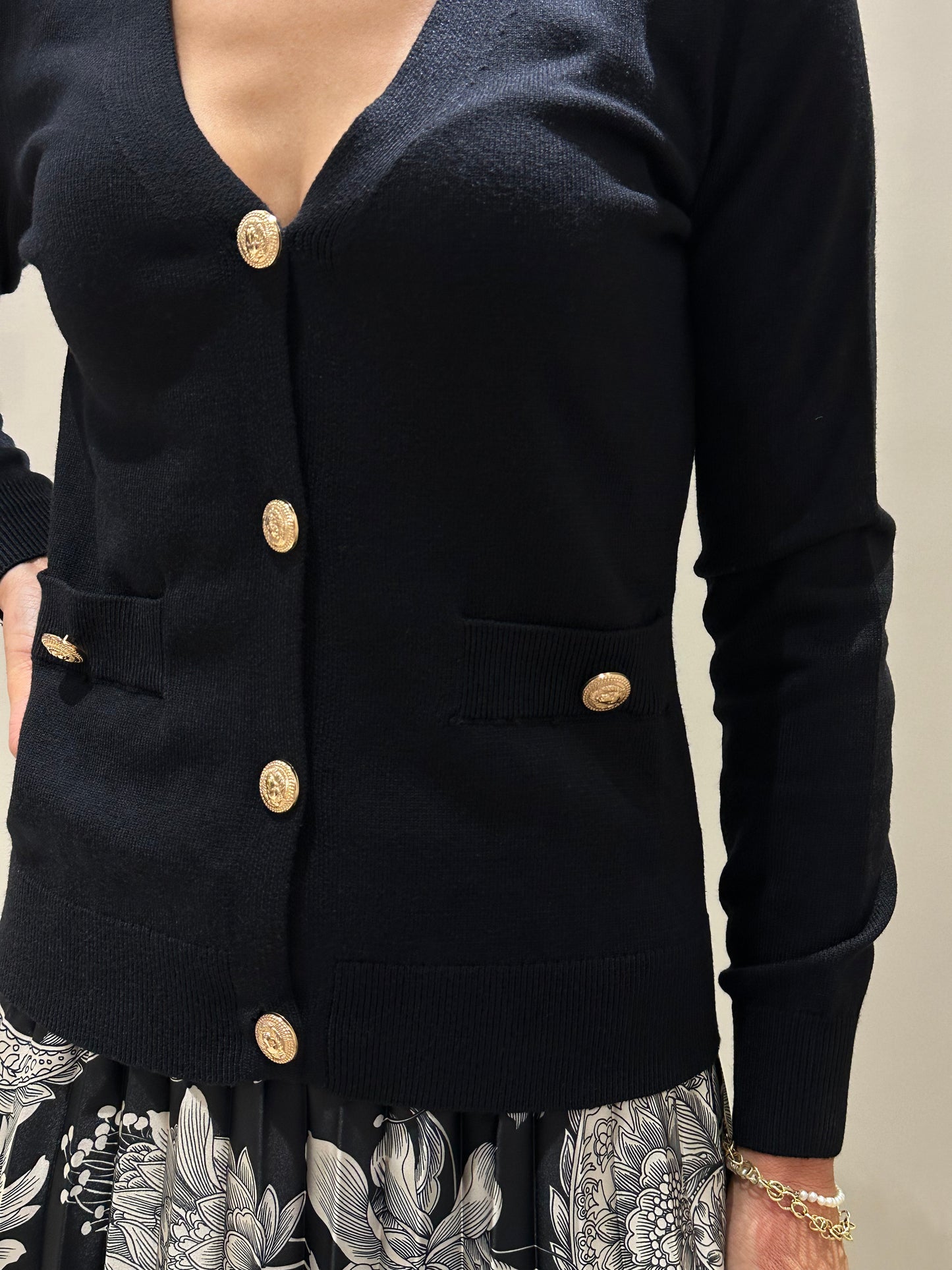 Cardigan nero