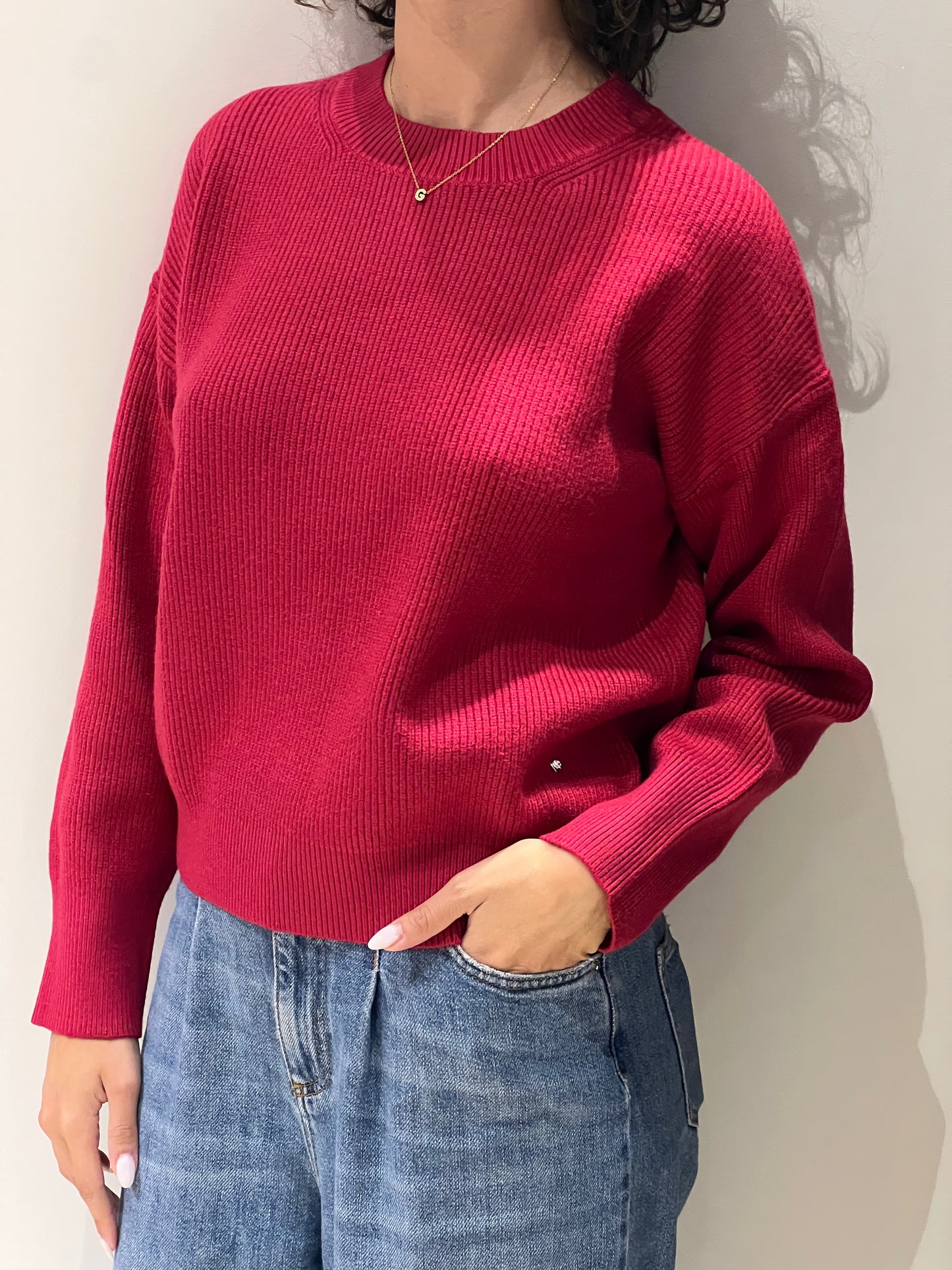 Maglia con maniche a palloncino