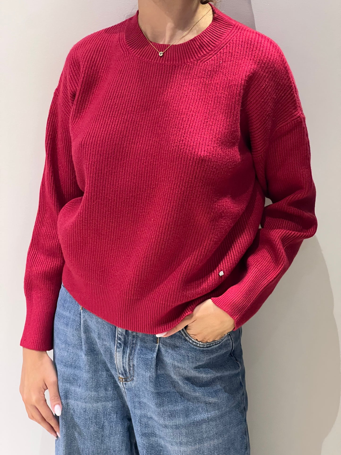 Maglia con maniche a palloncino