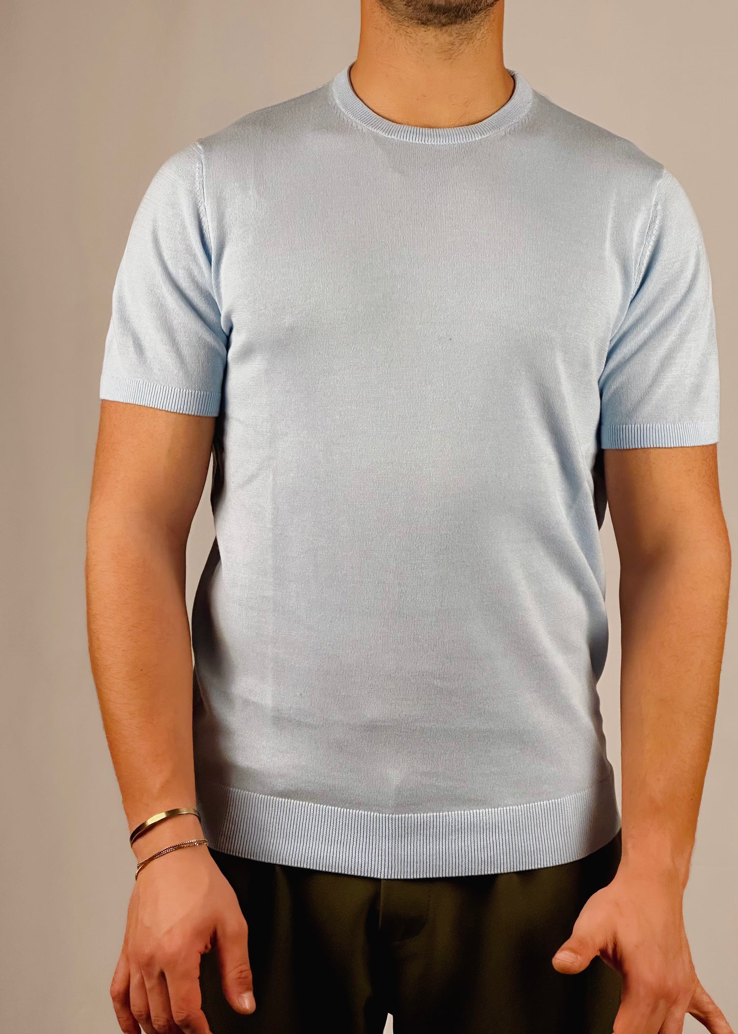 Maglia paricollo m/m