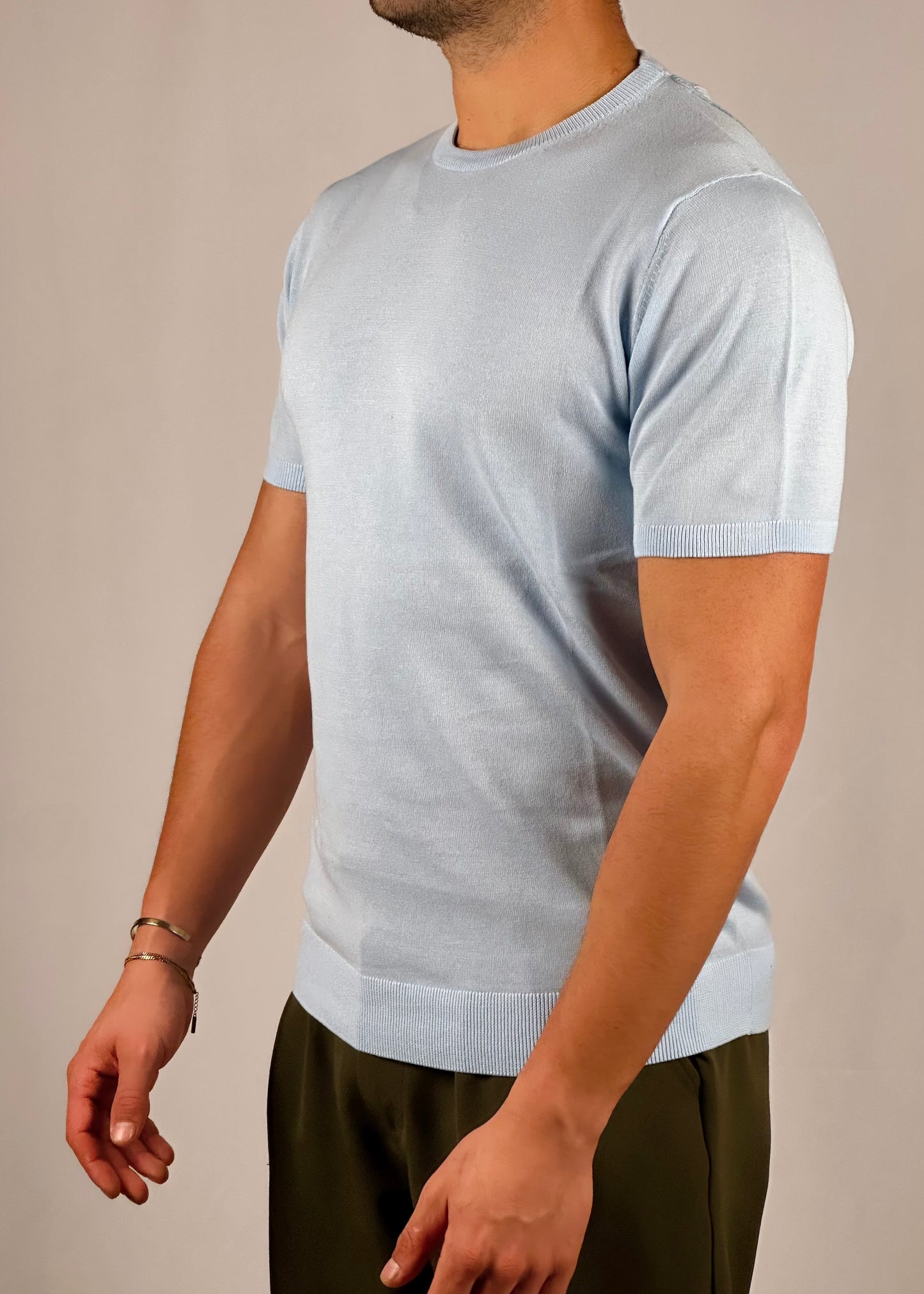 Maglia paricollo m/m