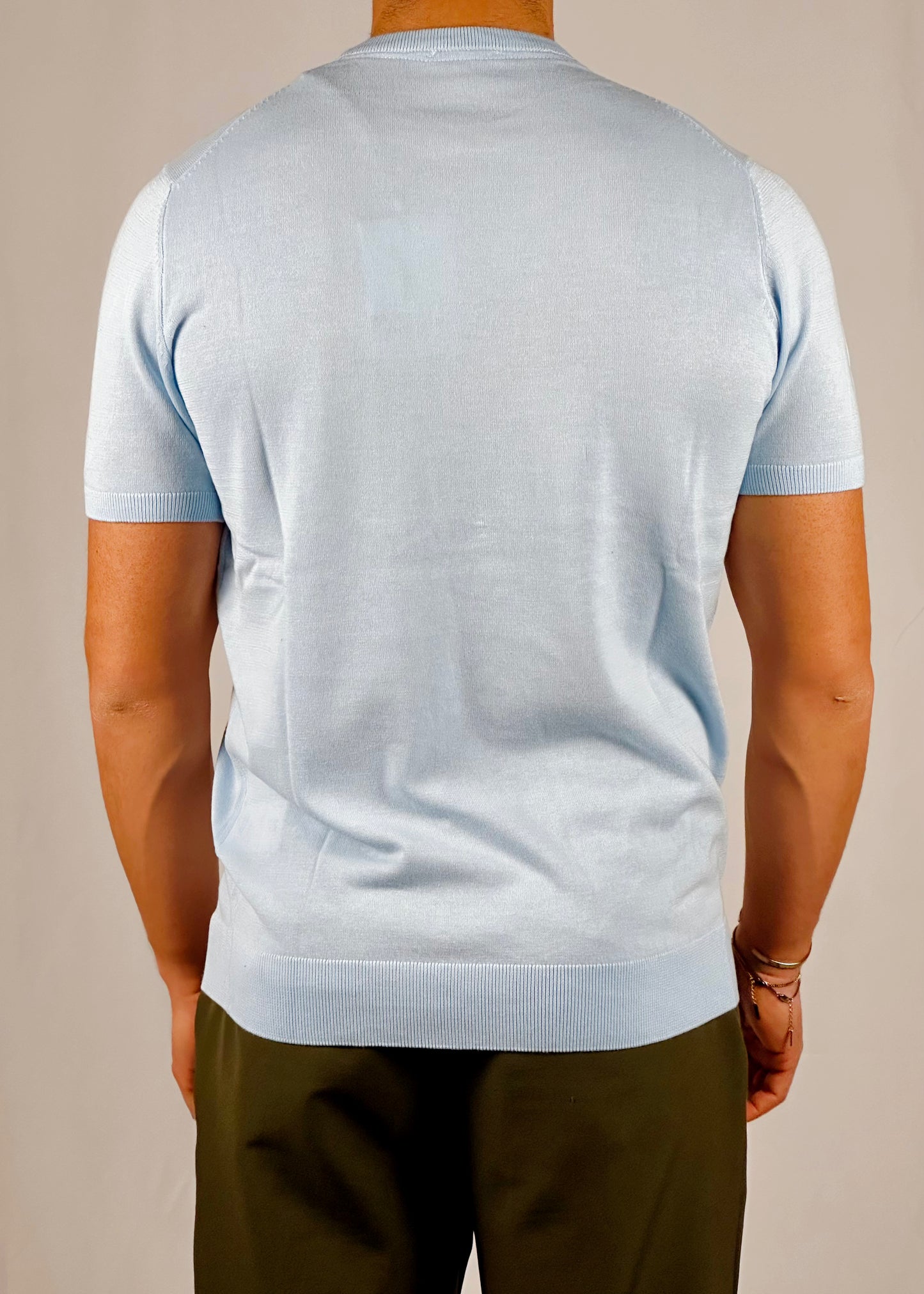 Maglia paricollo m/m