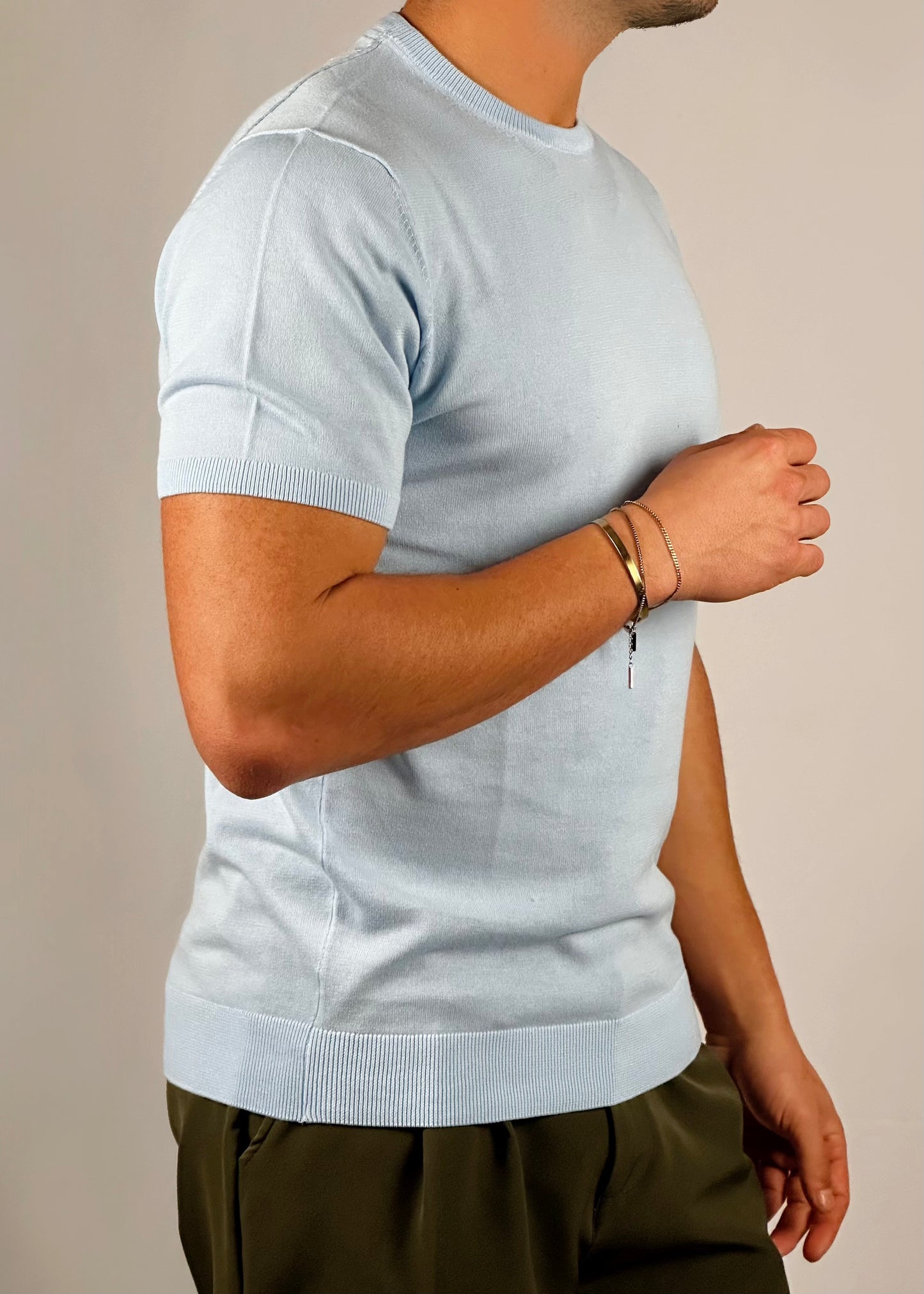 Maglia paricollo m/m